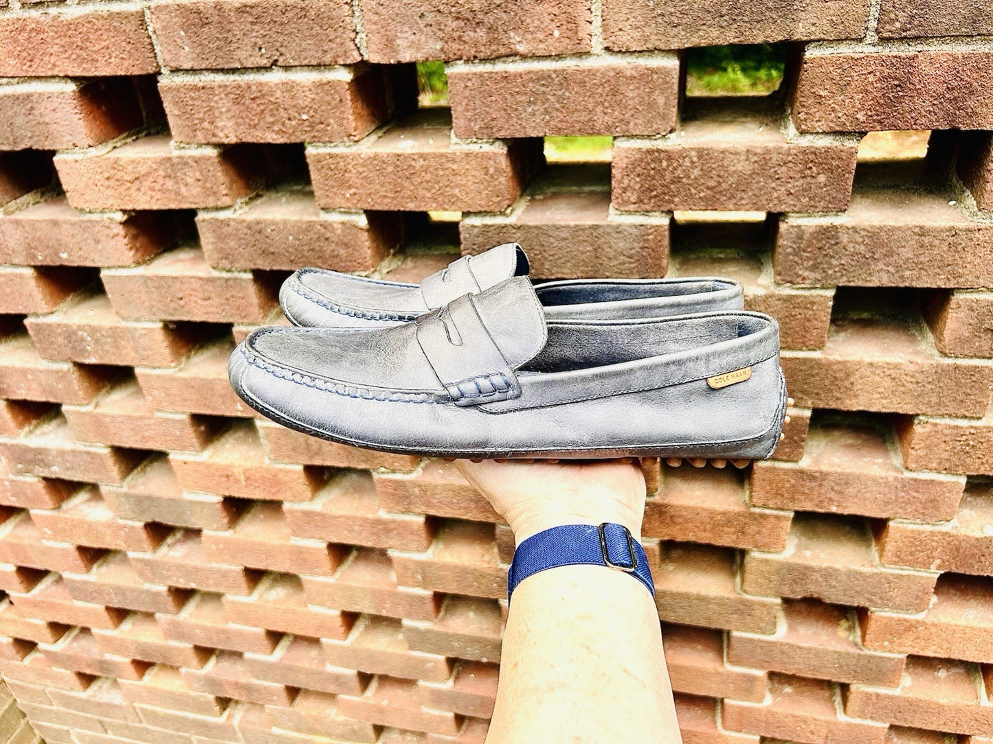 Cole Haan Coburn Penny Washed Loafers /Indigo Blue/ Men’s Size 11.5/ $170 Retail