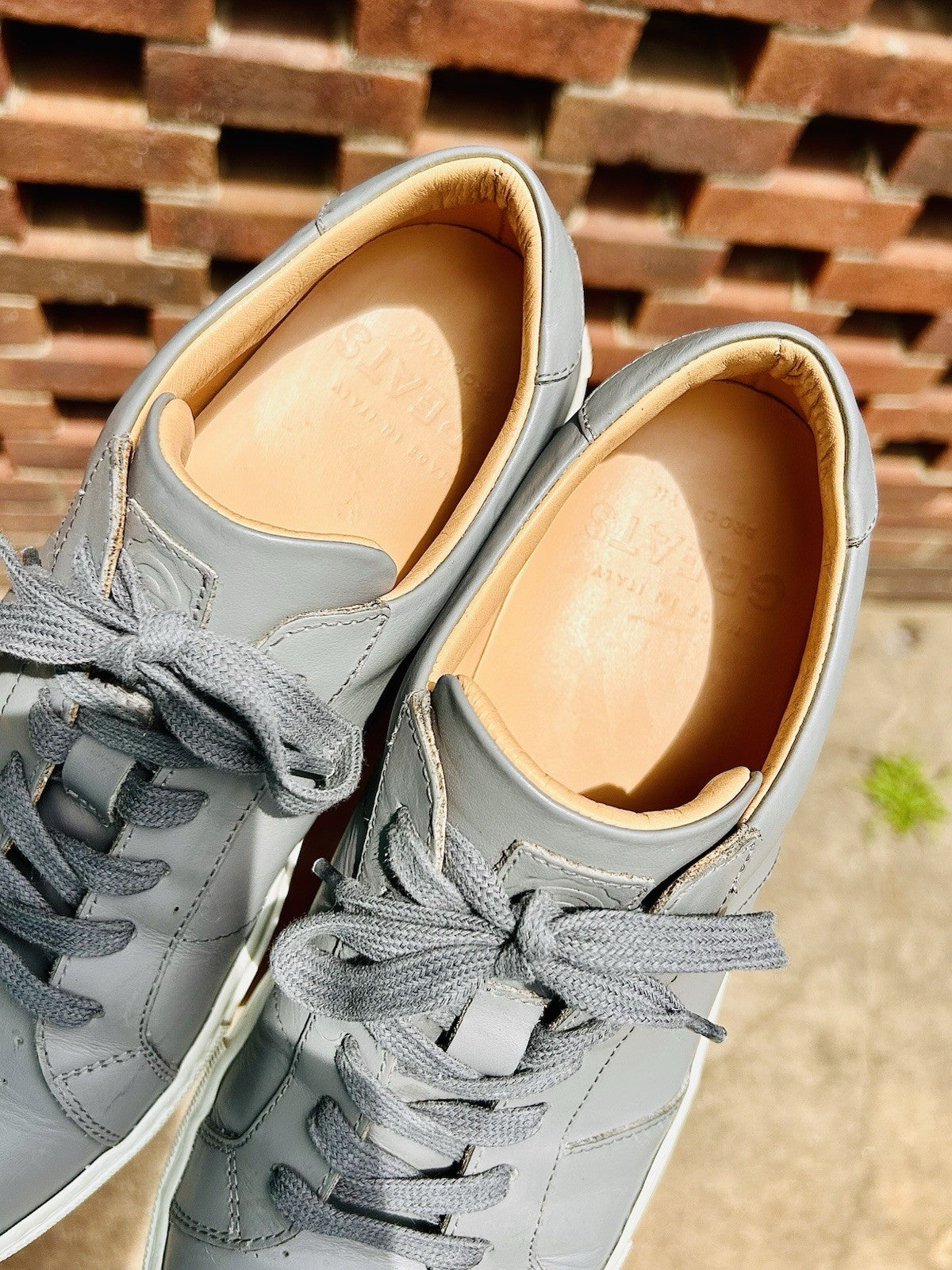 GREATS Royale Sneaker | Men’s US 8.5 | Ash Grey Leather Brooklyn | $180 New