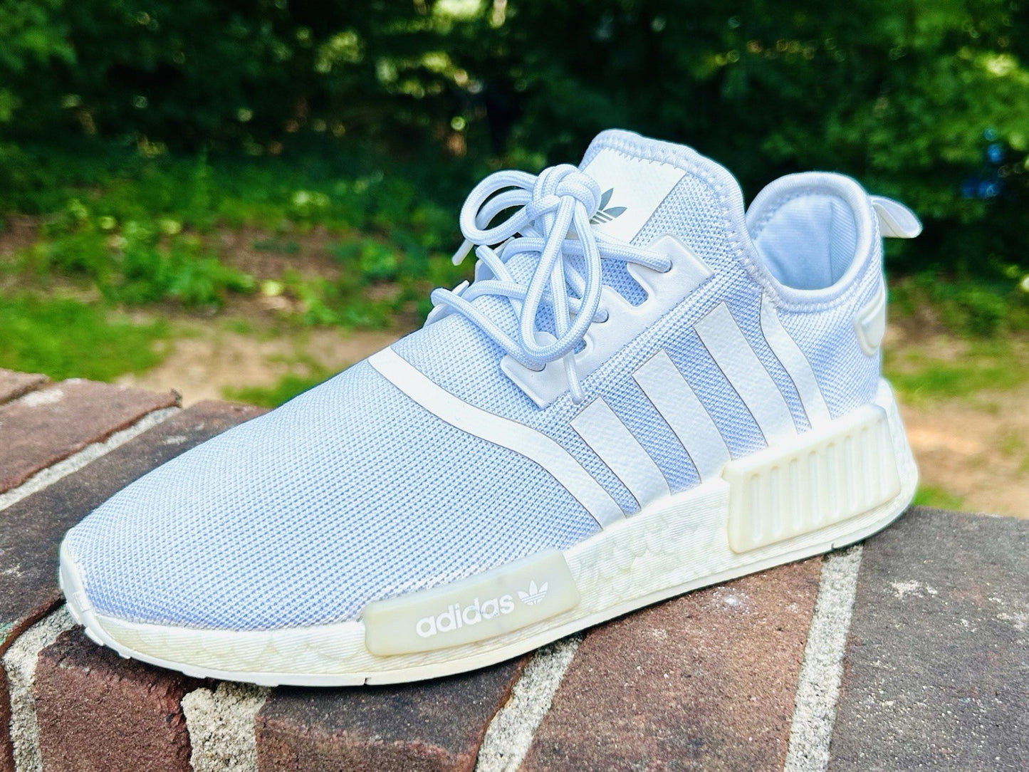 Size 8 - Adidas NMD_R1 Triple White | Replacement Insoles | No Box