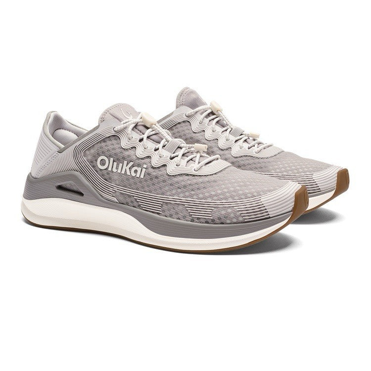 OLUKAI Men's Ahi Water Shoe | Ash/Sterling | Size 11 | $150 Retail
