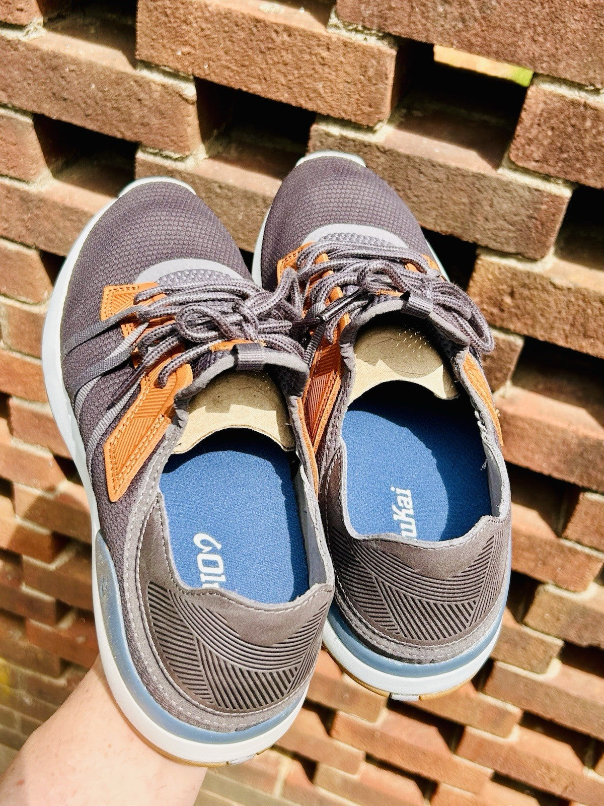 Olukai Mio Li | Men’s 11 US | 44 EU | Gray/Leather | NWOT | $130 Retail