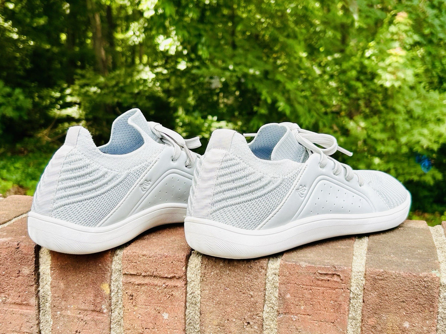 Lelsfit Sz 11 Women's Gray Walking Shoes Wide Toe Barefoot Minimalist Zero Drop