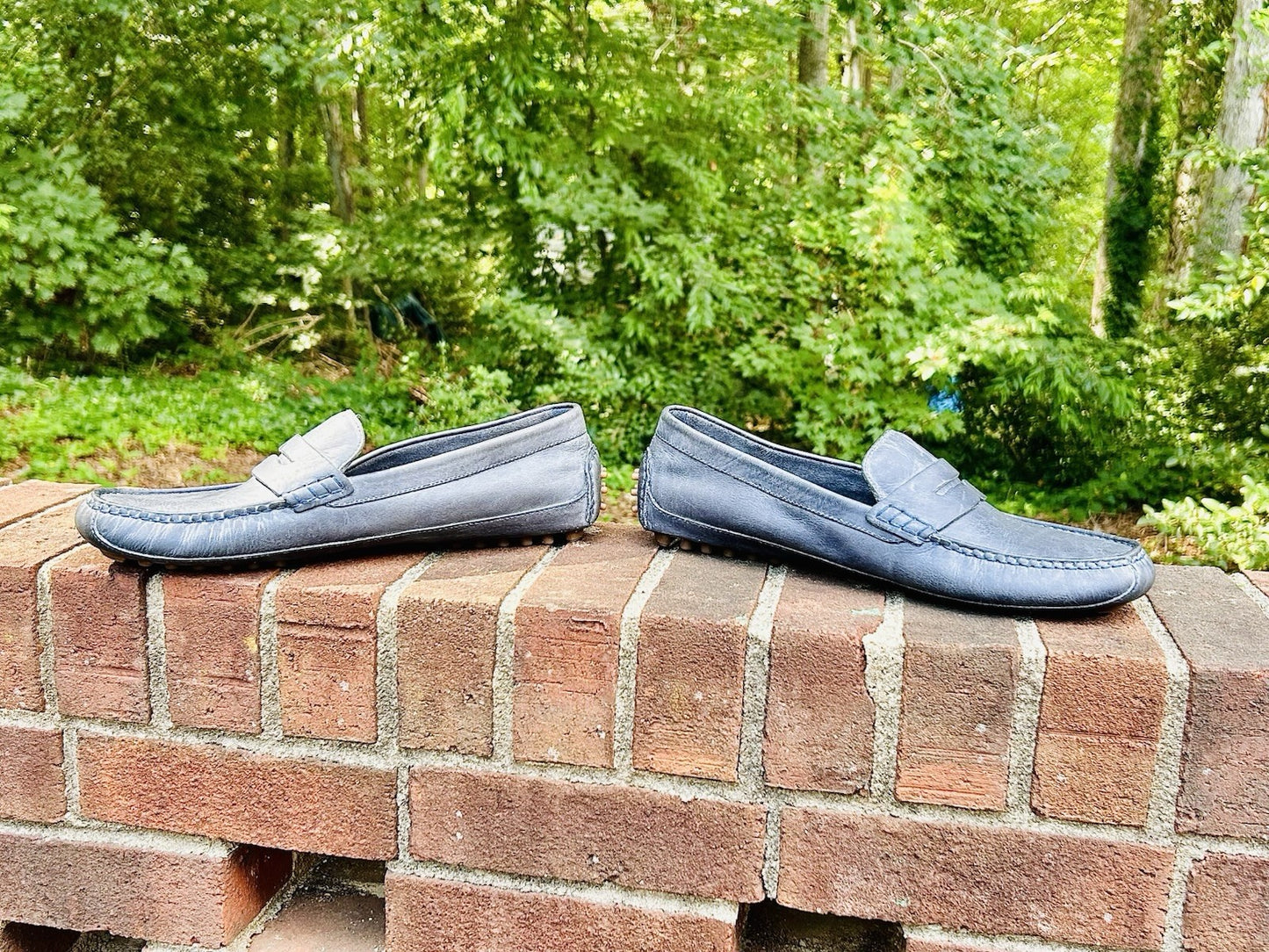 Cole Haan Coburn Penny Washed Loafers /Indigo Blue/ Men’s Size 11.5/ $170 Retail
