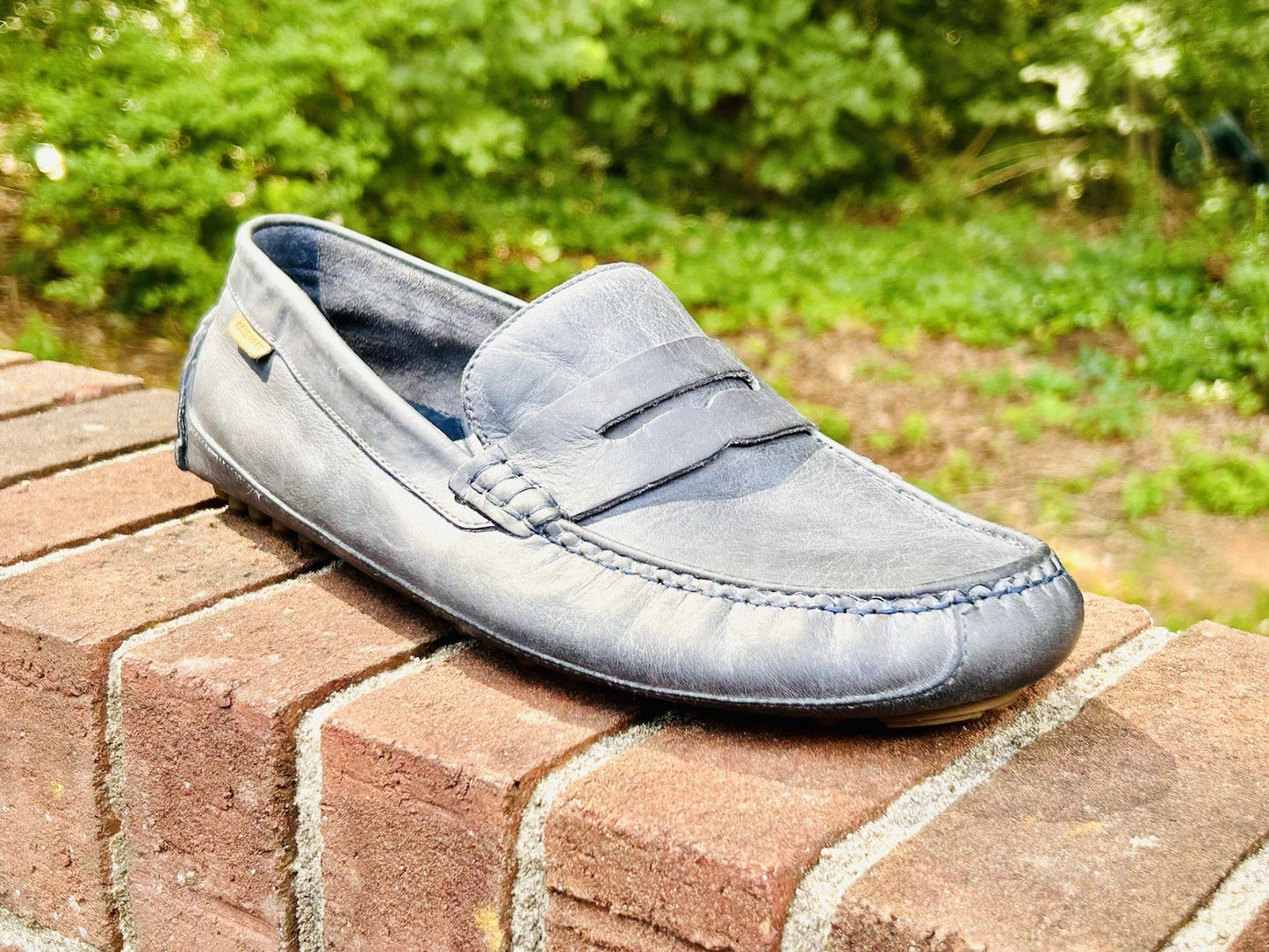 Cole Haan Coburn Penny Washed Loafers /Indigo Blue/ Men’s Size 11.5/ $170 Retail