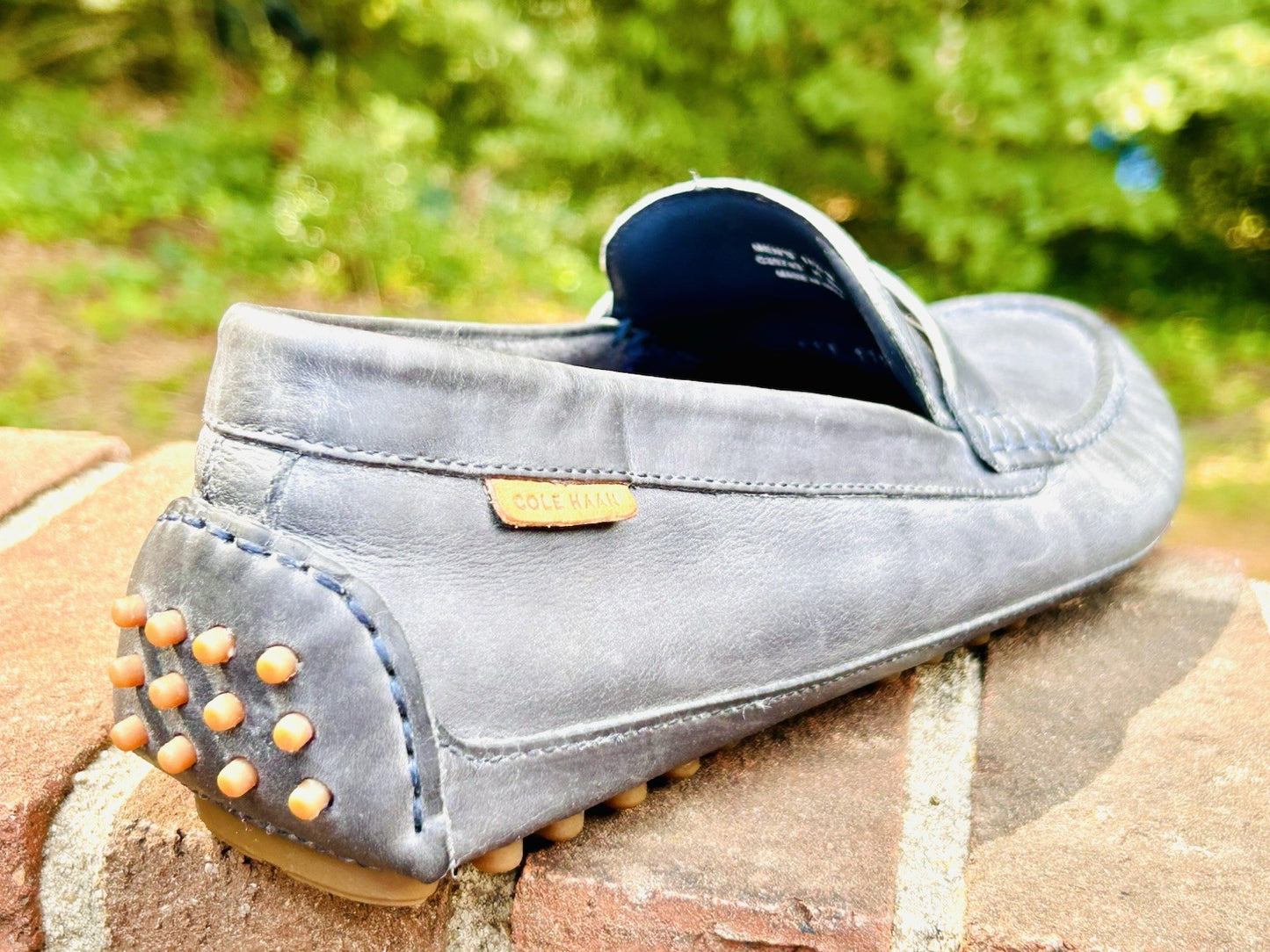 Cole Haan Coburn Penny Washed Loafers /Indigo Blue/ Men’s Size 11.5/ $170 Retail
