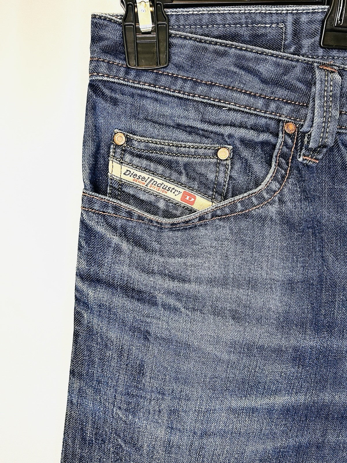 Diesel Thavar 3D Jeans Men’s Size 34x32 Dark Wash Slim Skinny Fit