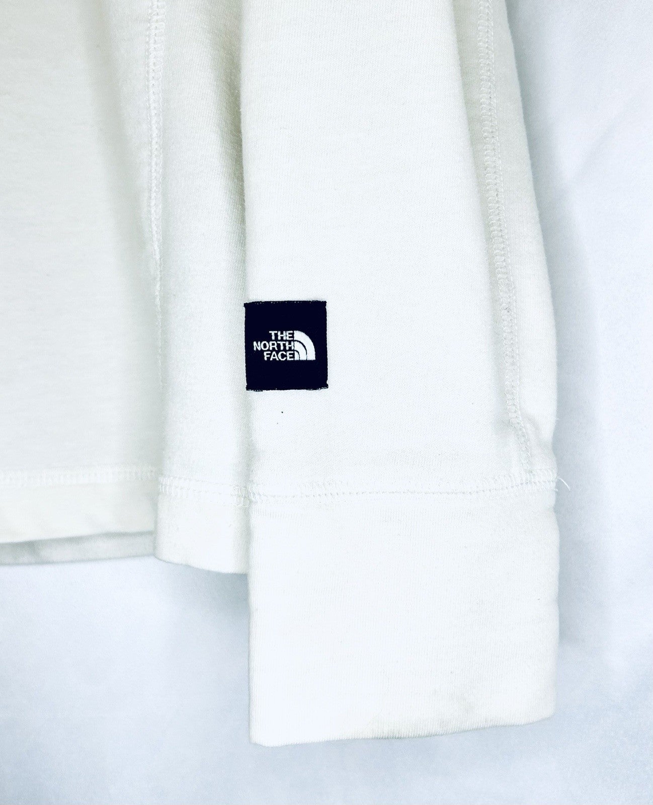 The North Face White Long Sleeve Men’s Shirt - Size Small