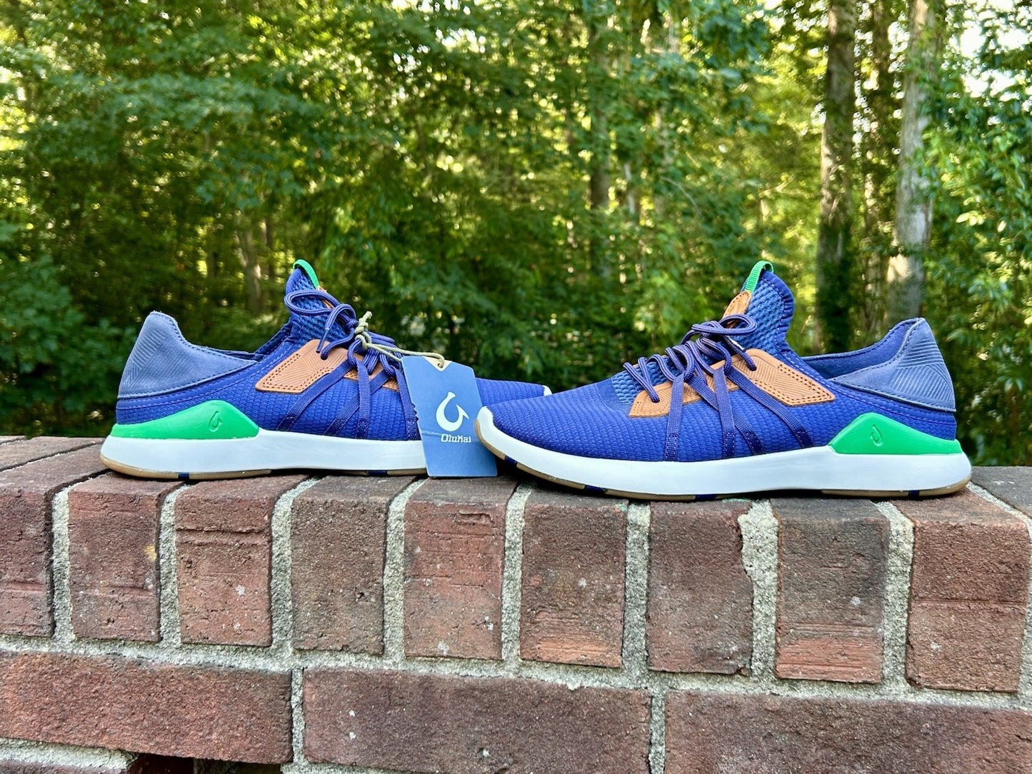 Olukai Mio Li | Men’s 10 | Navy/Bamboo | Never Worn | New With Tag | $130 Retail