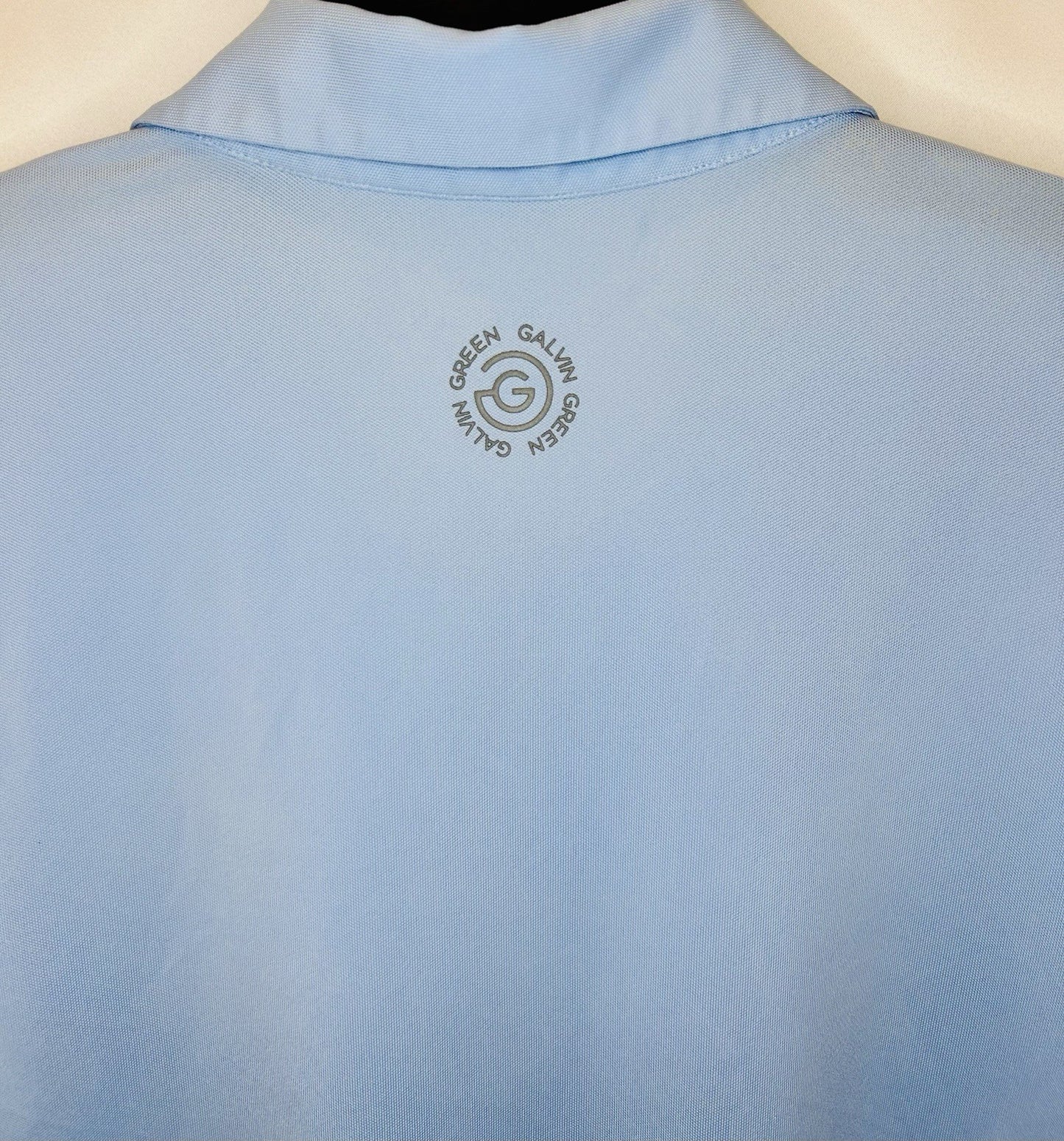 Galvin Green Golf Polo Shirt Light Blue Size XXL / Baby Blue / Stretchy