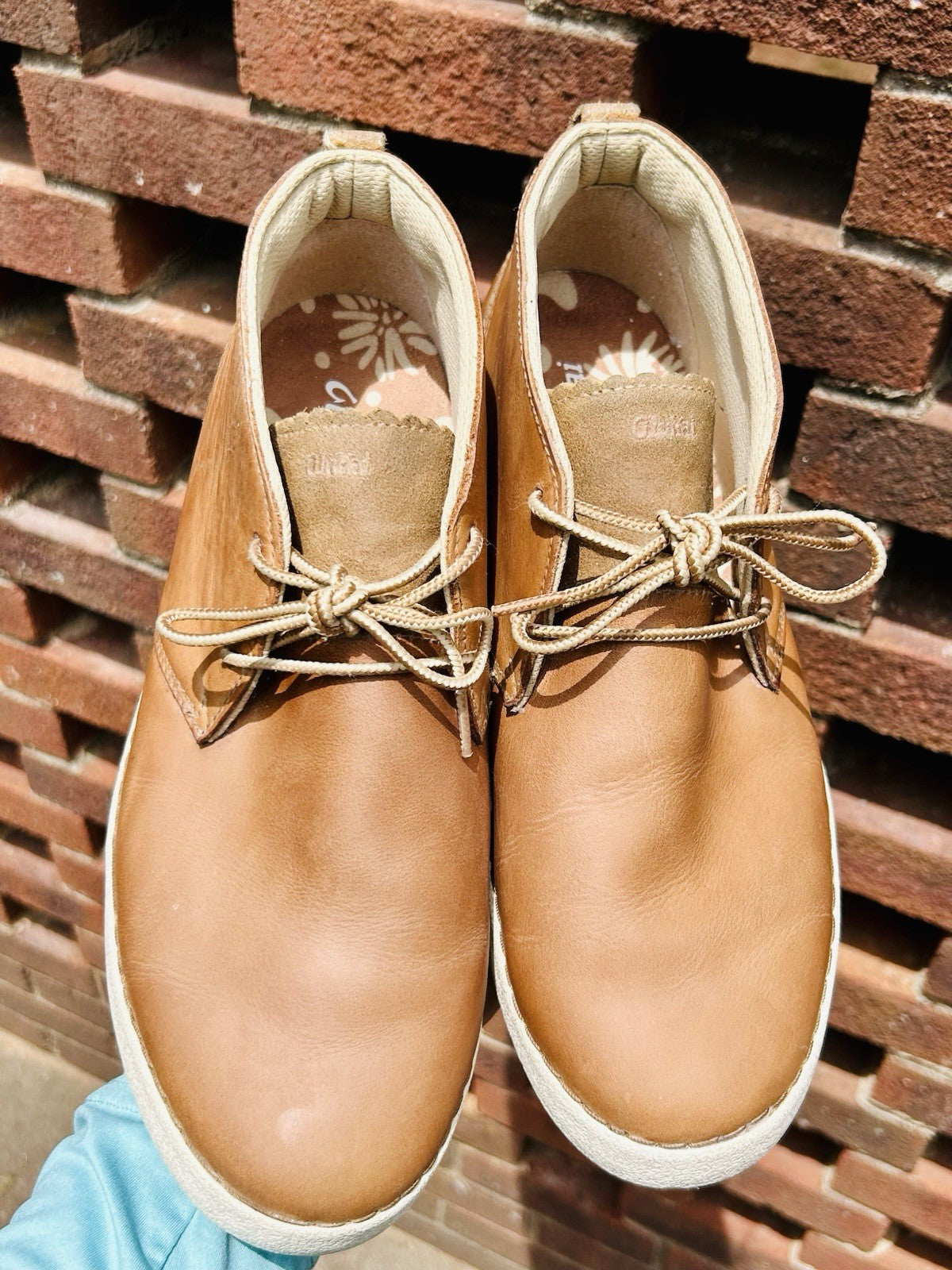 Olukai Papaku ‘Ili Men’s Waterproof Leather Chukka Boots Size 11.5 US