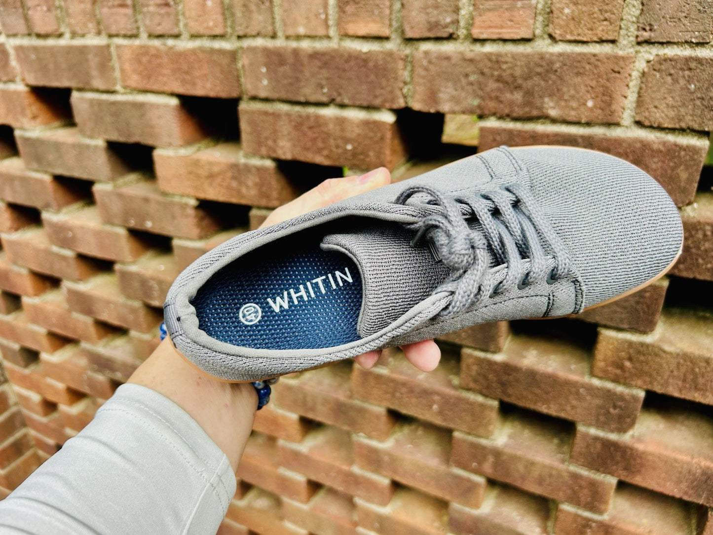 New Whitin Barefoot Shoes Men's Size EU/40 US/9 Grey Minimalist Zero Drop
