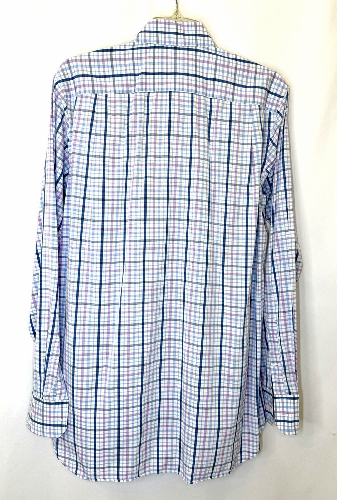 Bonobos Mens Slim Fit Spandex Nylon Blend Long Sleeve Button Down Size Large