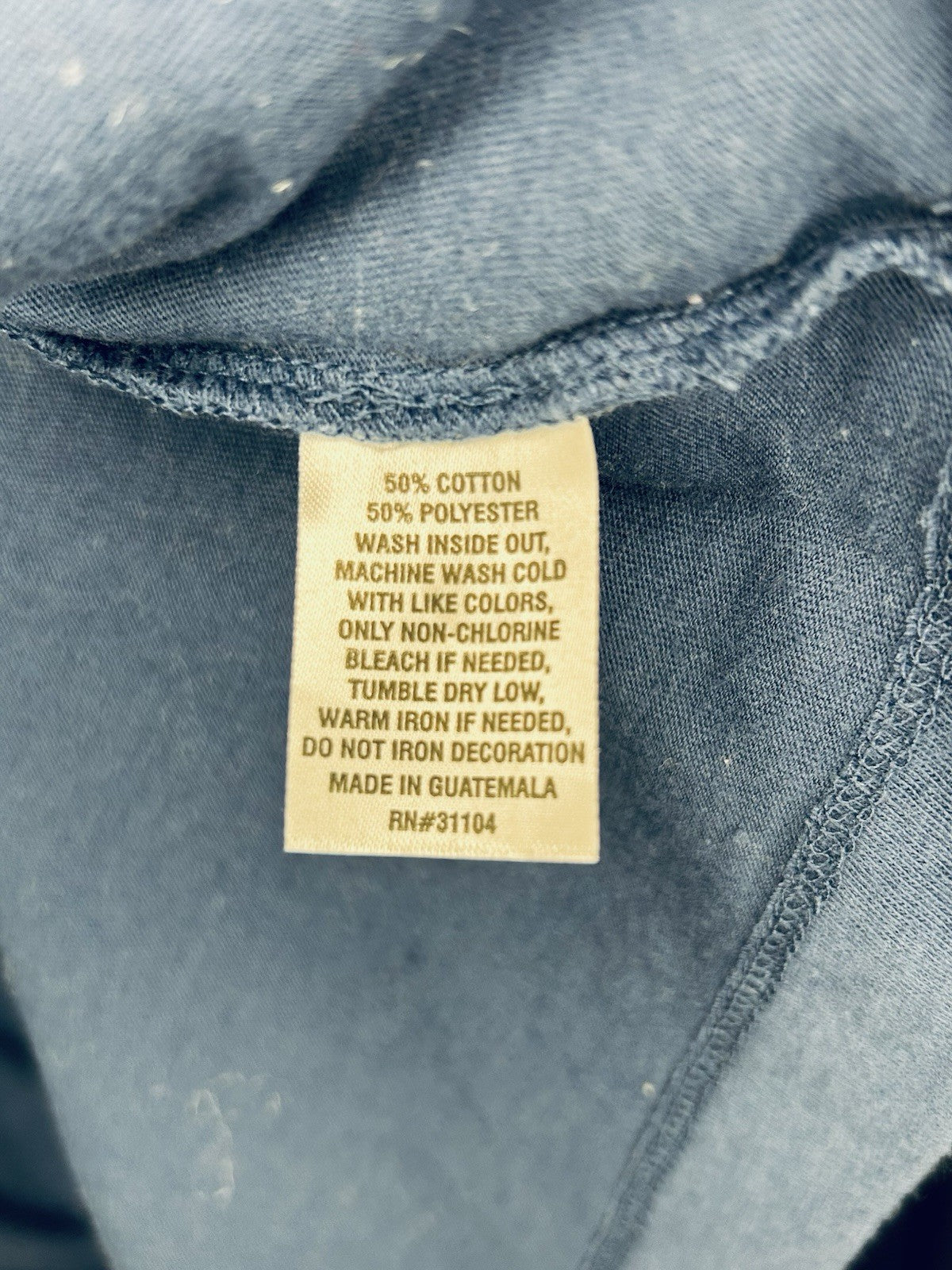 Crown & Ivy Blue Men’s Medium Long Sleeve Graphic Tshirt