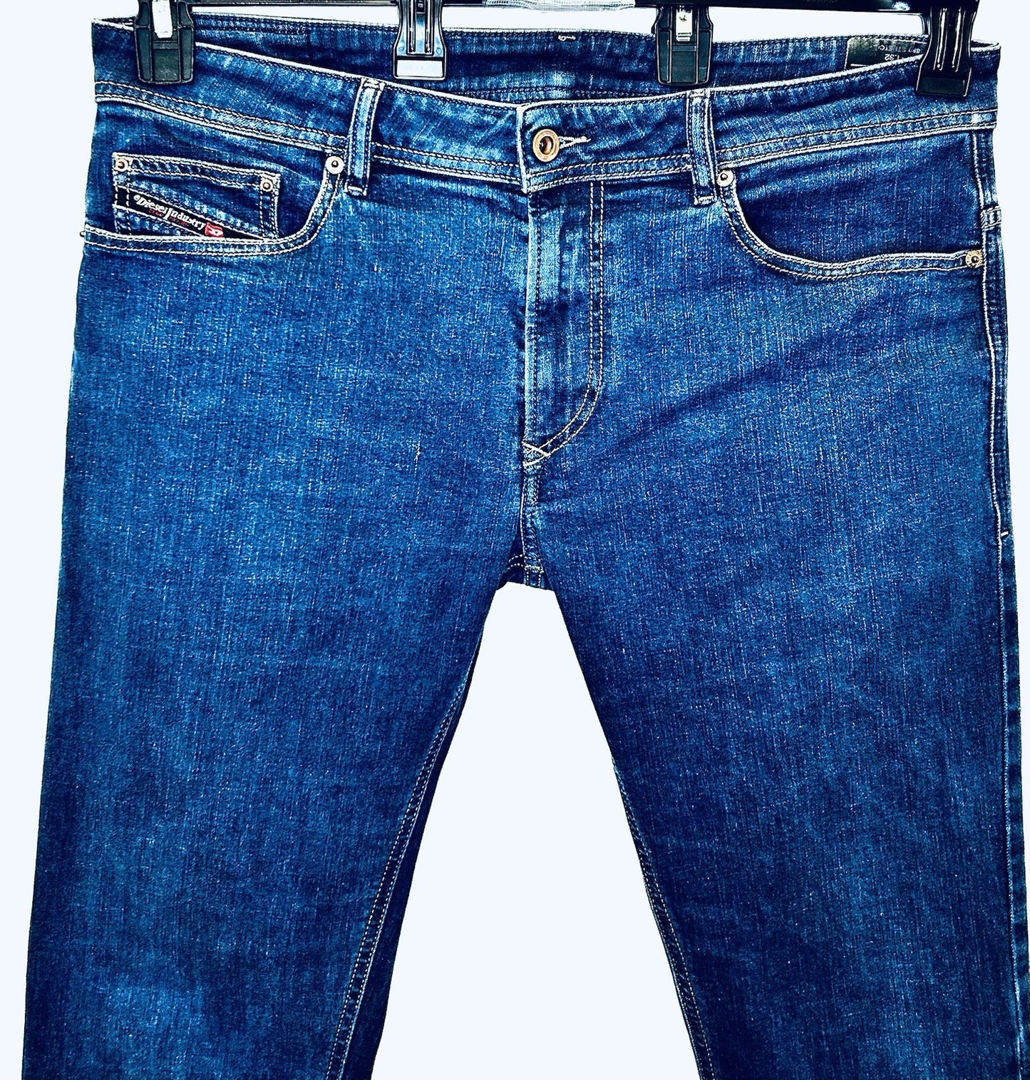 Diesel Thavar Jeans Men’s Size 34x32 Dark Wash Slim Skinny Fit