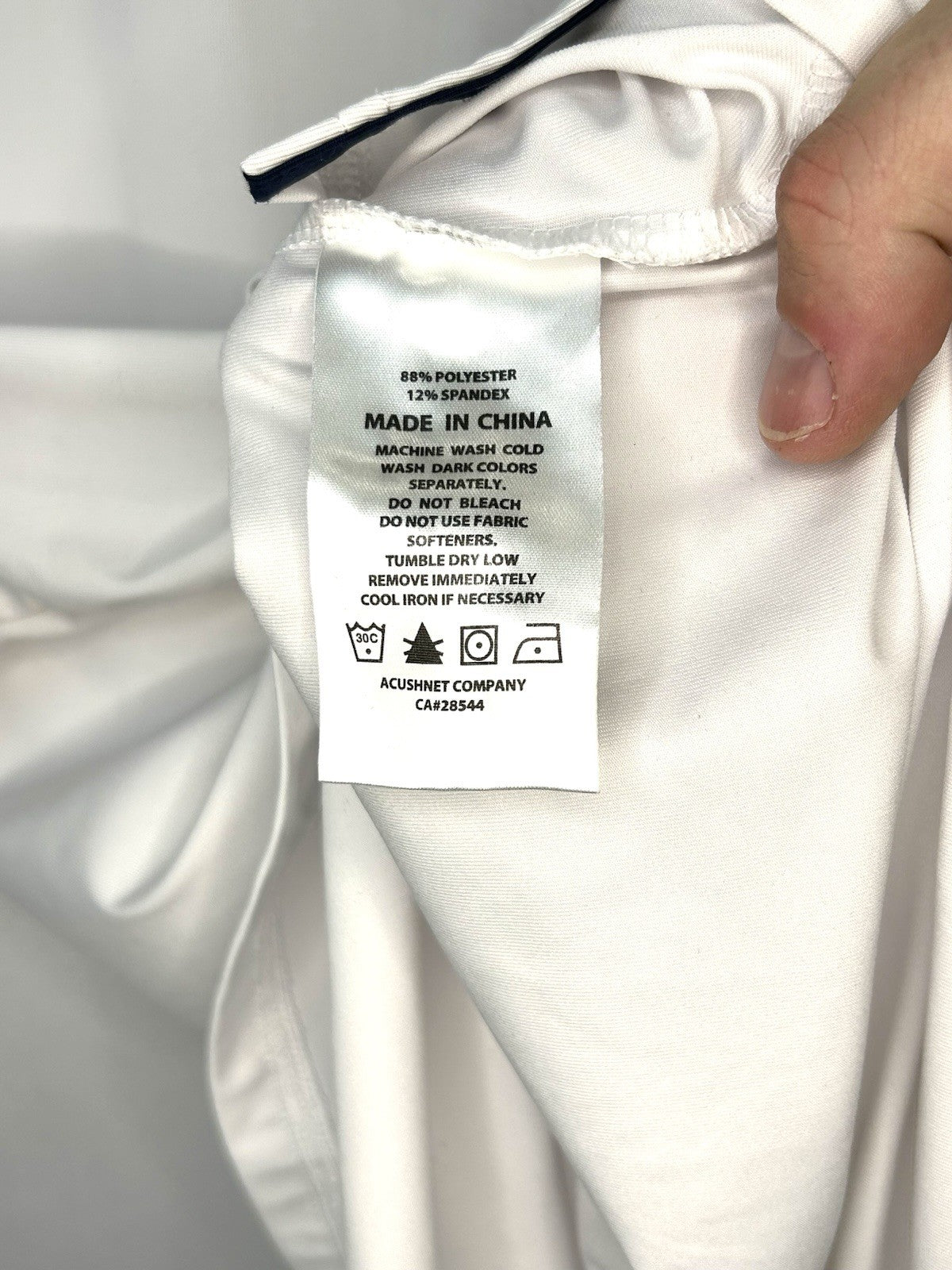 FJ Women’s Large White Golf Polo / FootJoy Women’s Golf Polo