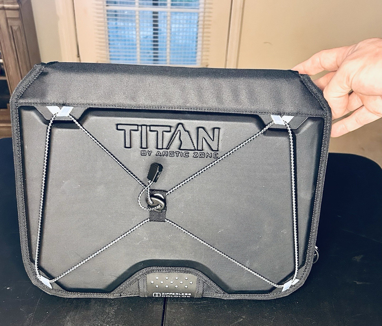 Titan by Arctic Zone 40 Can Collapsible Cooler with 2 Drink Holders - Used Twice