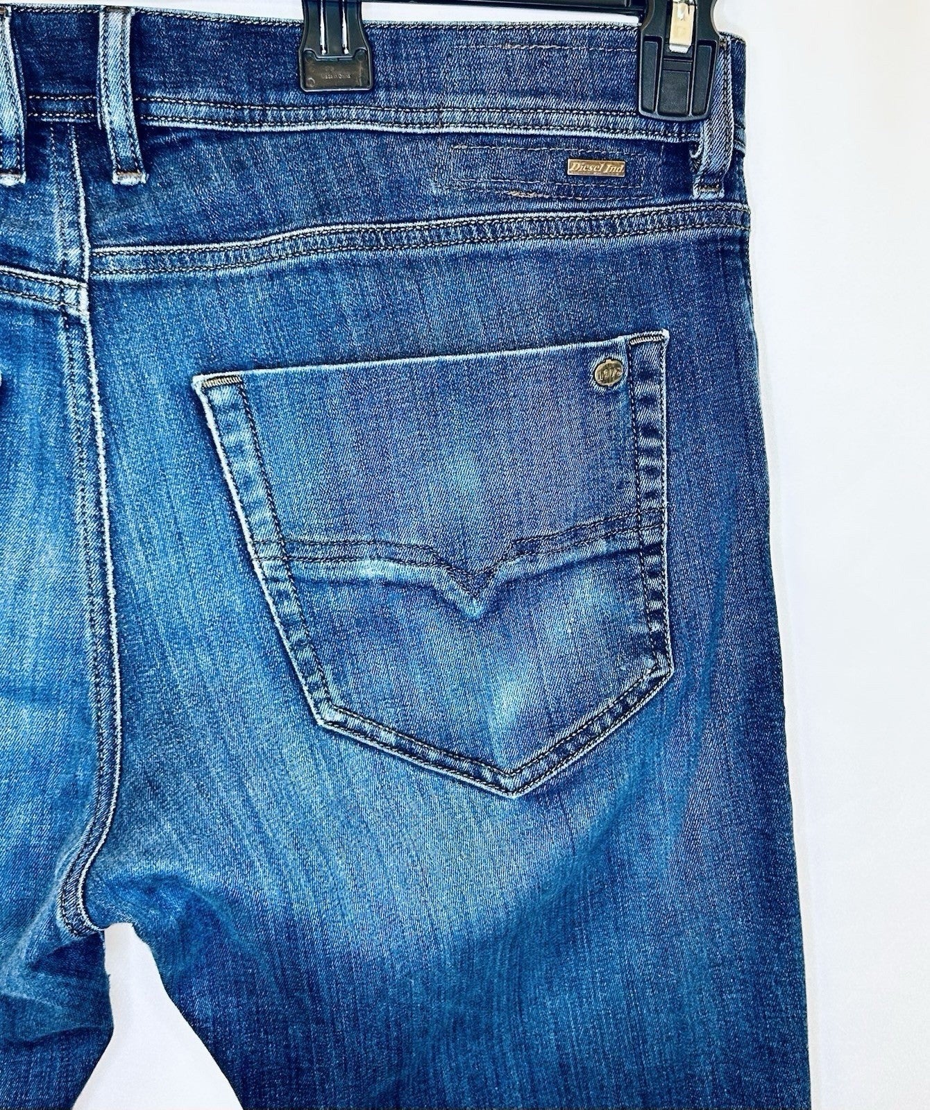 Diesel Jeans Tepphar | Men’s 34x30 | Slim Skinny Fit | Dark Wash | Slim Carrot