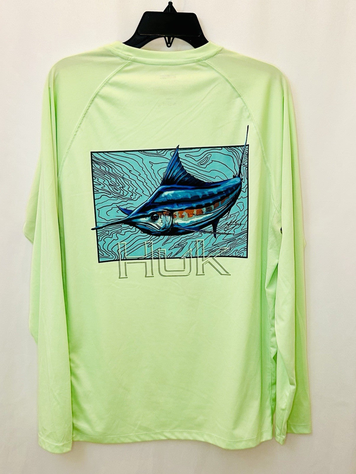 HUK Men's KC Pursuit Heavy Load UV Fishing Shirt Mens Large / Worn Once!!
