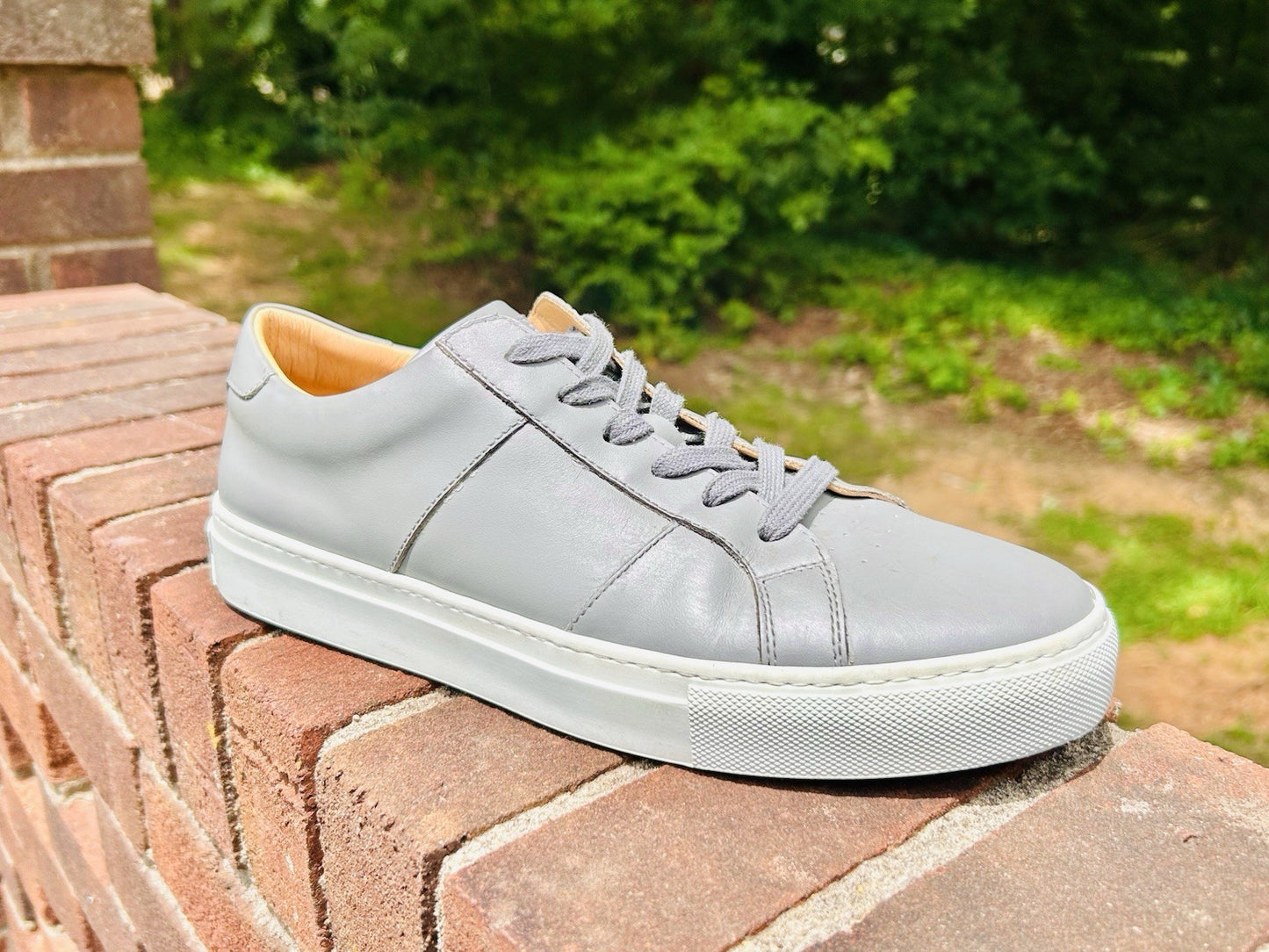 GREATS Royale Sneaker | Men’s US 8.5 | Ash Grey Leather Brooklyn | $180 New