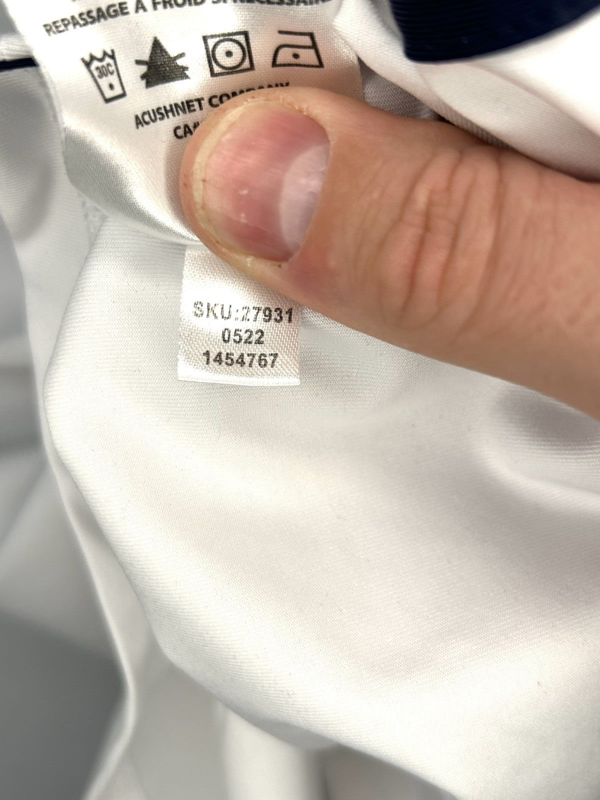 FootJoy Women’s Large White Golf Polo / FootJoy Women’s Golf Polo