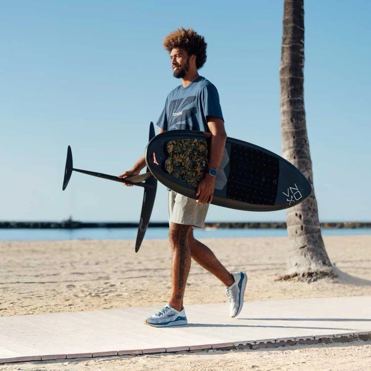 OLUKAI Men's Ahi Marine Shoe | Blue Pearl/White Sand | Size 14 | $150 Retail