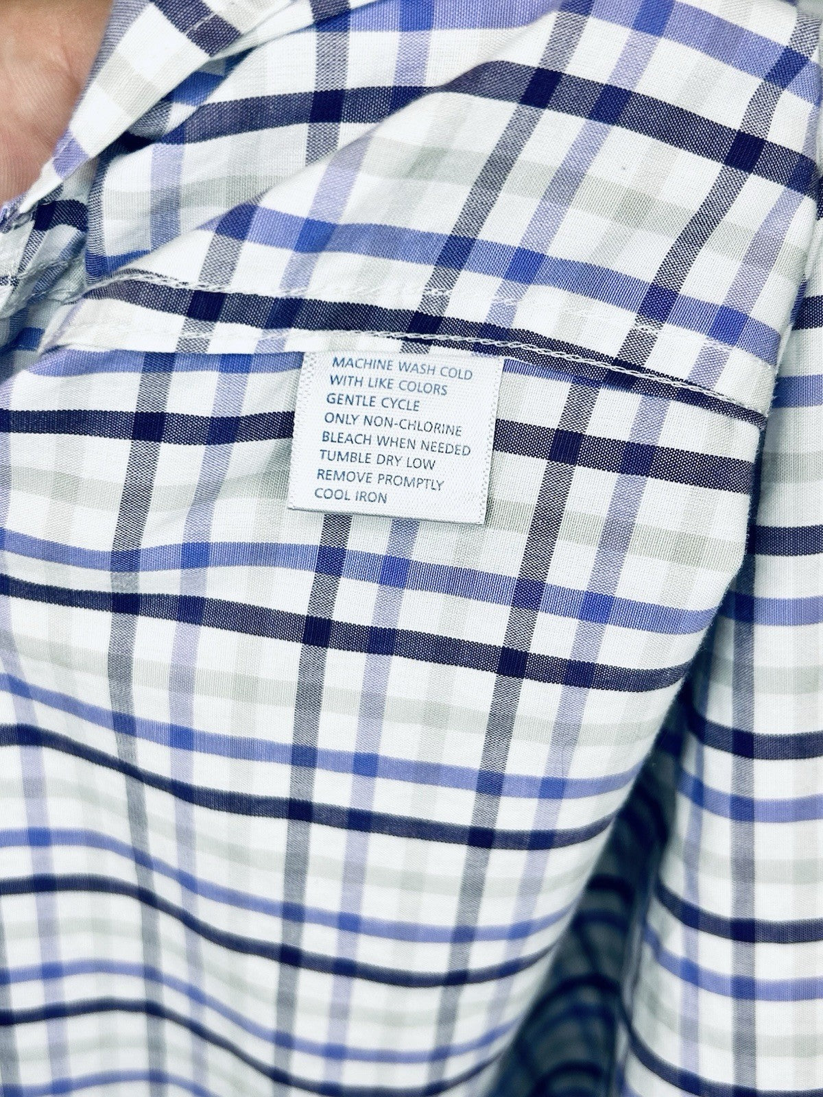 Burkes Beach Plaid Intercoastal Long Sleeve Sport Shirt Men’s XL | New $138