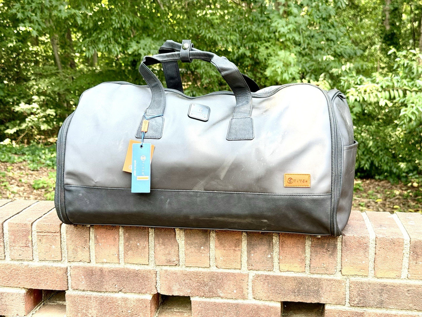 STITCH Golf UGB Ultimate Garment Bag 2-in-1 Convertible Duffle Black NWT