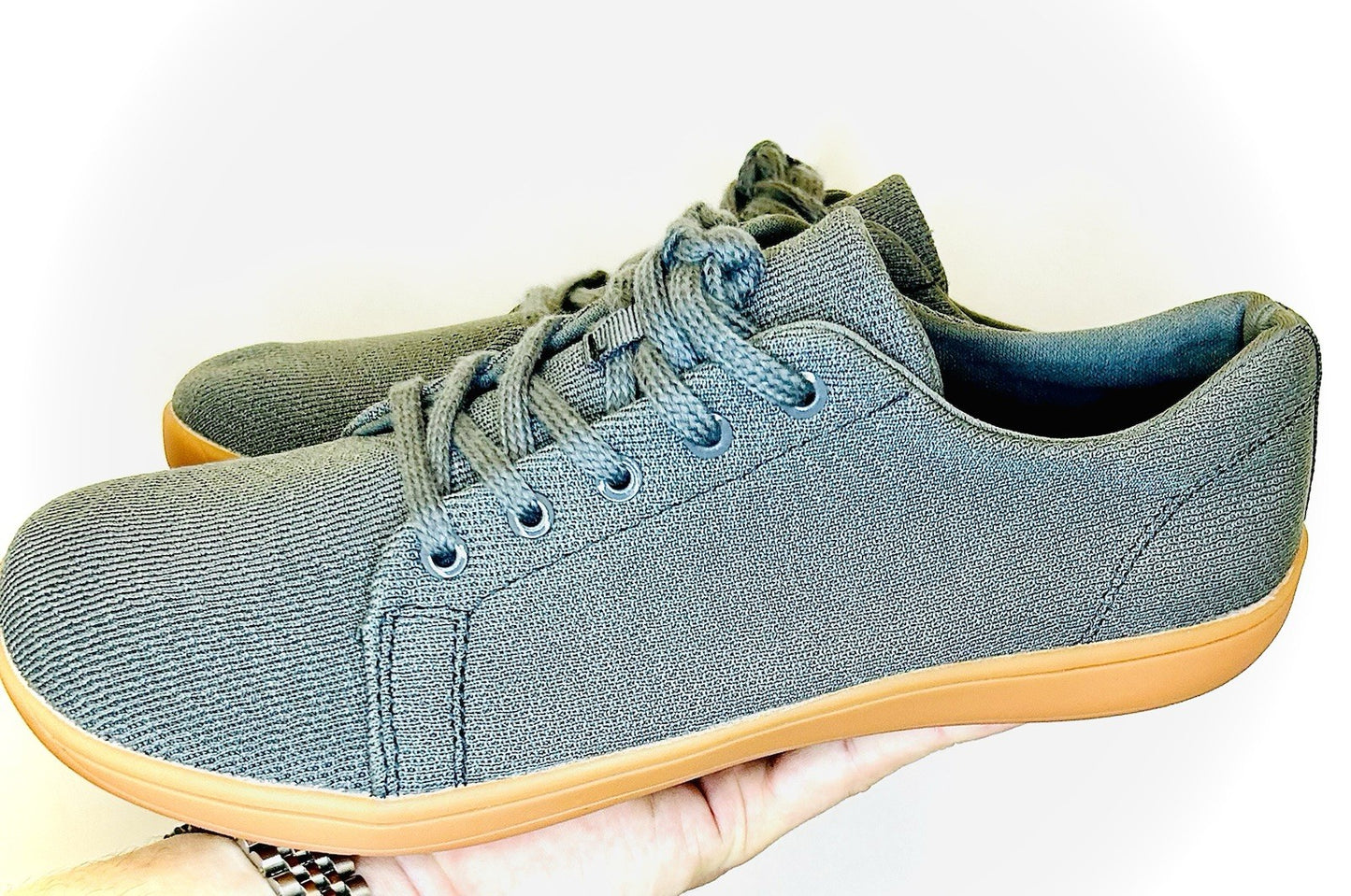 New Whitin Barefoot Shoes Men's Size EU/40 US/9 Grey Minimalist Zero Drop