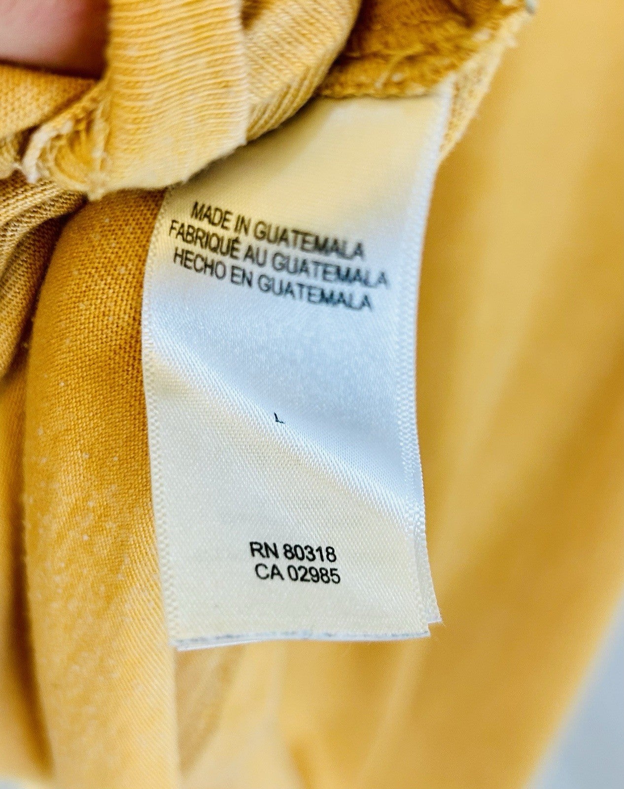Lucky Brand Motor Bike Graphic Tee / Spruce Yellow / Men’s Large