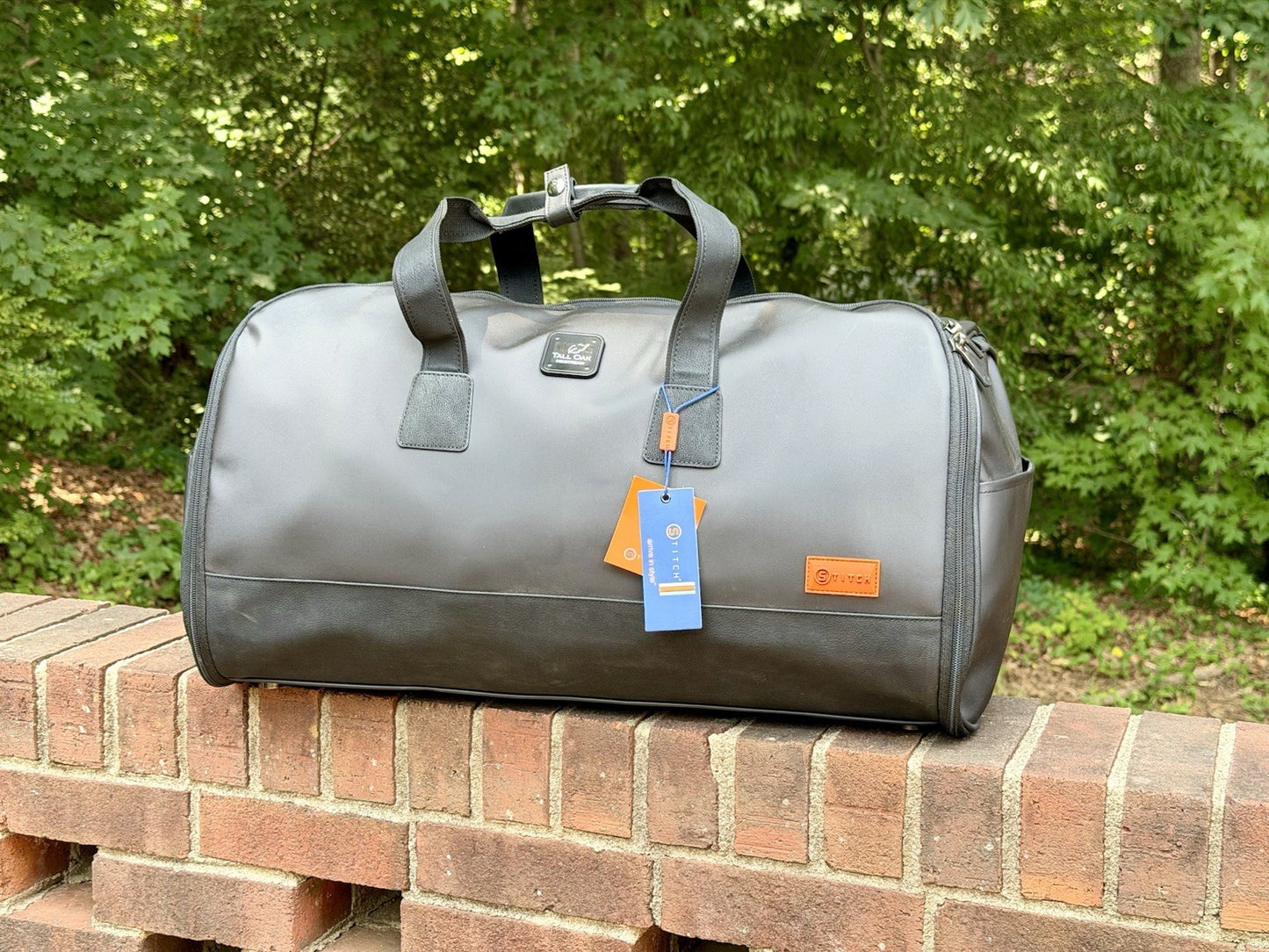 STITCH Golf UGB Ultimate Garment Bag 2-in-1 Convertible Duffle Black NWT