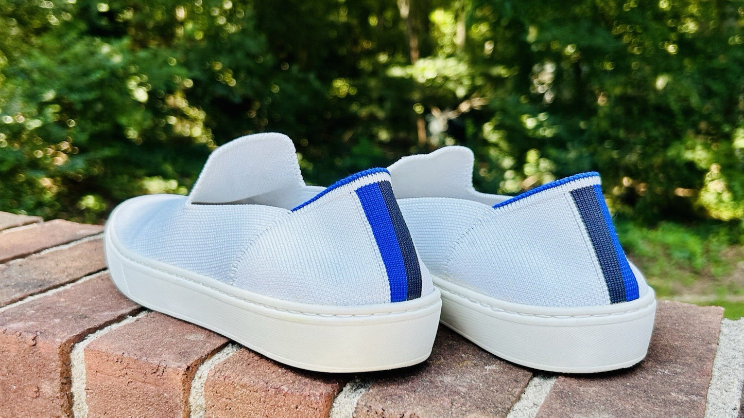 Rothy's Shoes The Original Casual Sneaker / Slip On Women's Size 7.5 / White