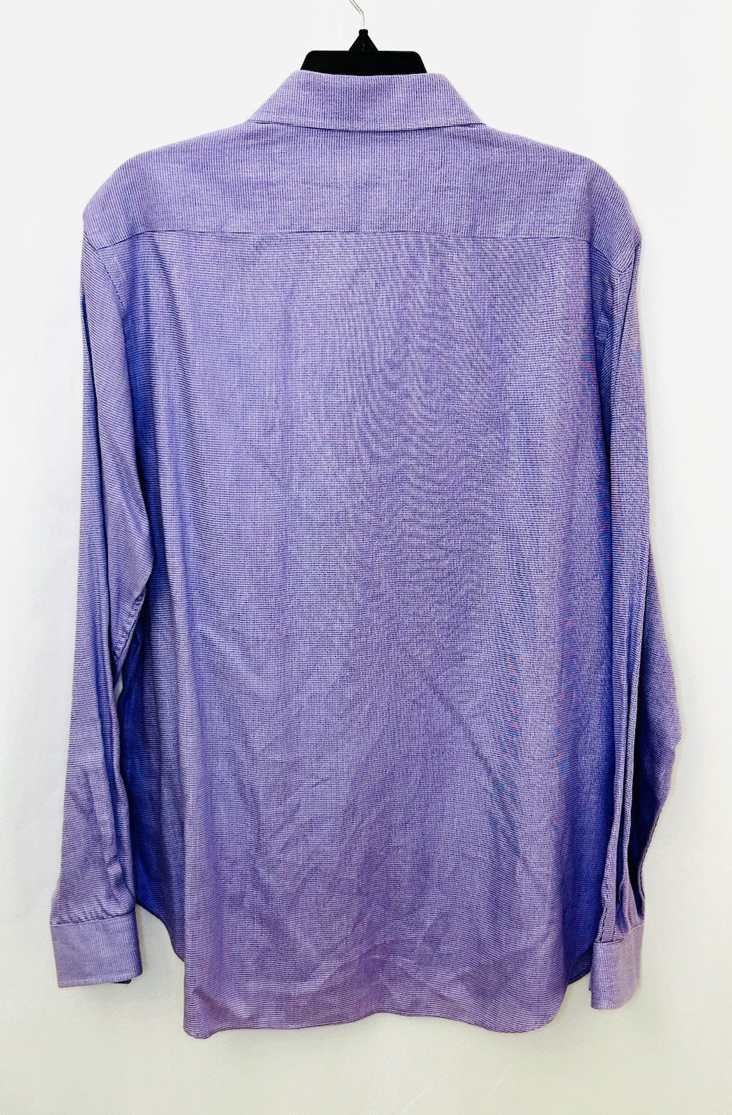 Michael Kors Men’s Slim Fit Purple Button-Up Shirt Size 16-34/35