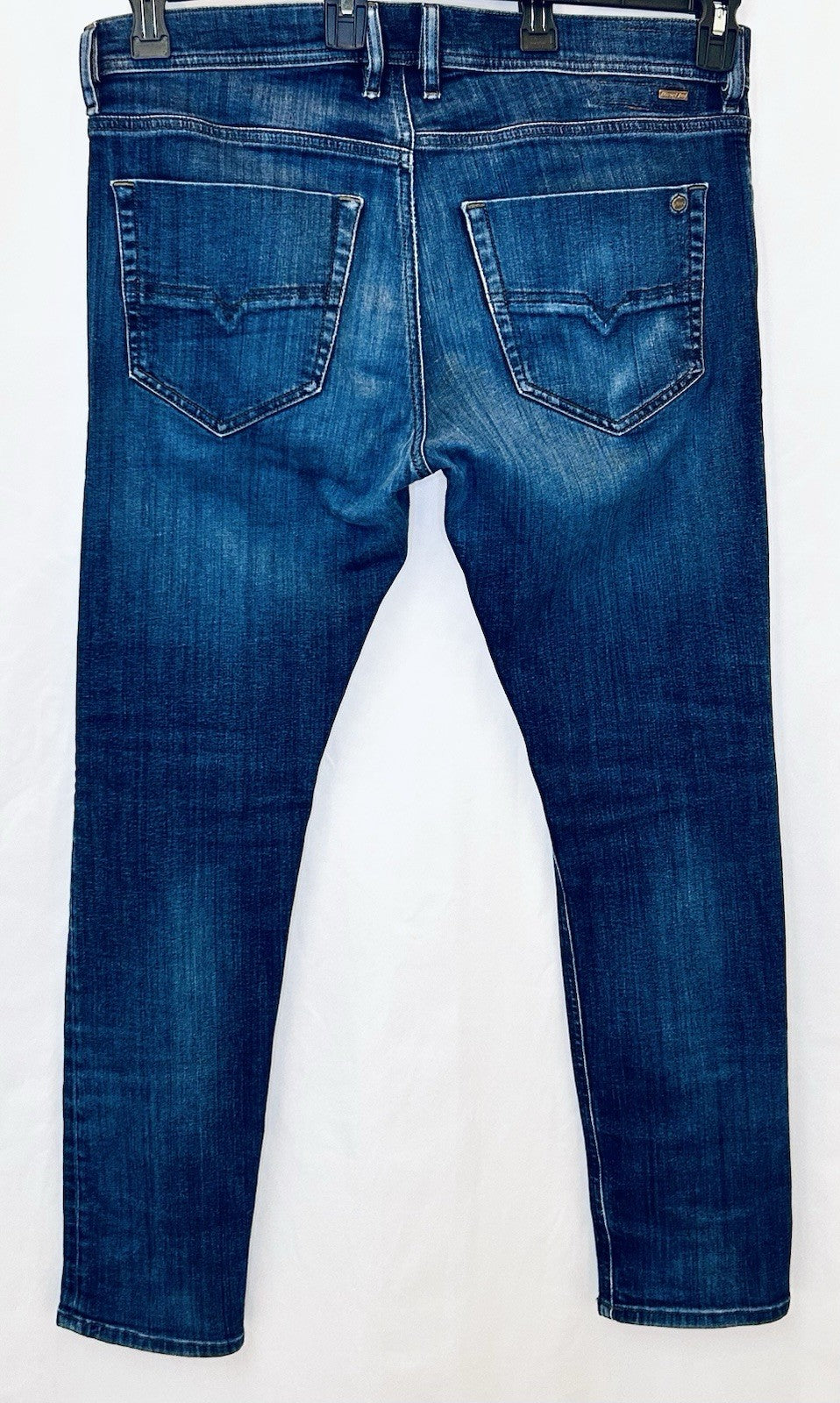 Diesel Jeans Tepphar Men’s 34x30 Slim Skinny Fit Dark Wash | Slim Carrot