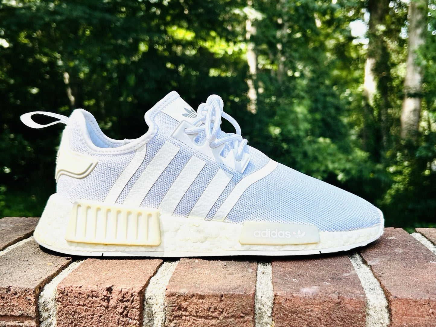 Size 8 - Adidas NMD_R1 Triple White | Replacement Insoles | No Box
