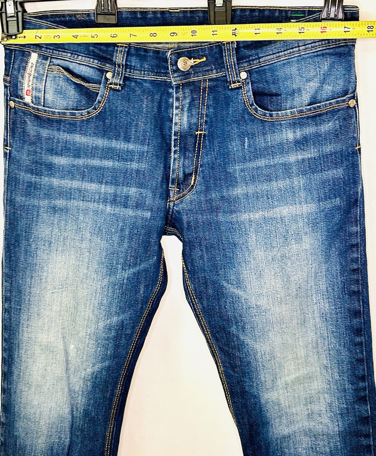 Diesel Larkee Jeans Men's Regular Straight Leg Size 34x30 Dark Wash