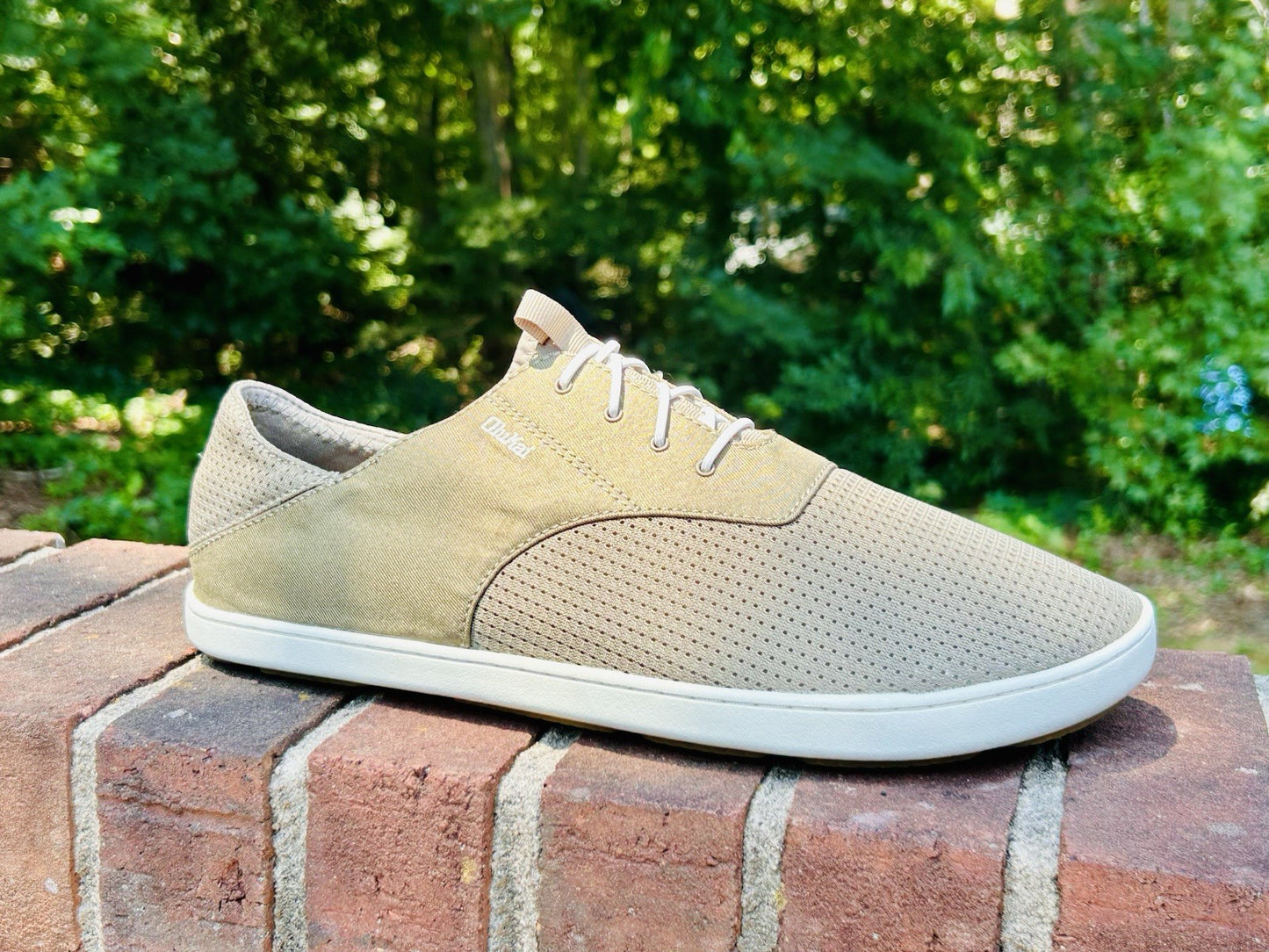 OluKai Nohea Moku Men's Size 12 Boat Shoes Slip On Drop Heel | Clay & Tapa
