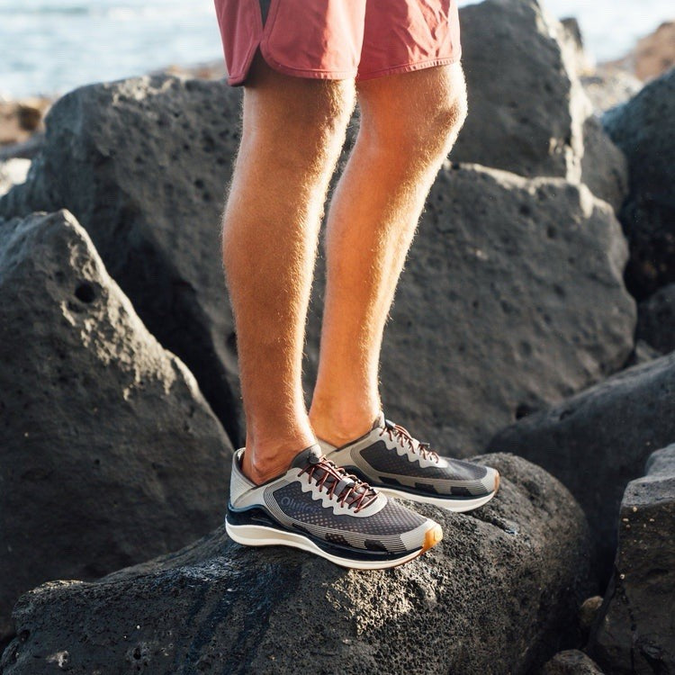 OLUKAI Men's Ahi Water Shoe | Rock/Ash | Size 12 | $150 Retail | Worn Once