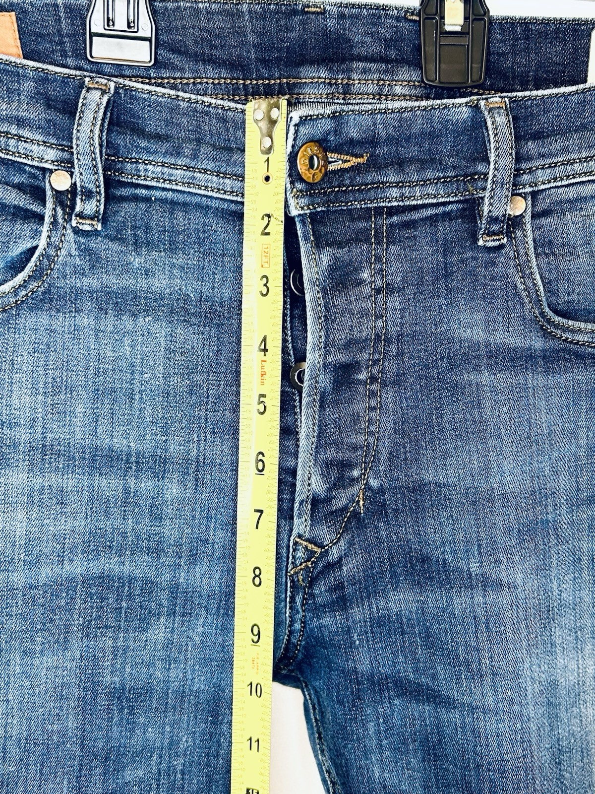 Diesel Jeans Tepphar Men’s 34x30 Slim Skinny Fit Dark Wash | Slim Carrot