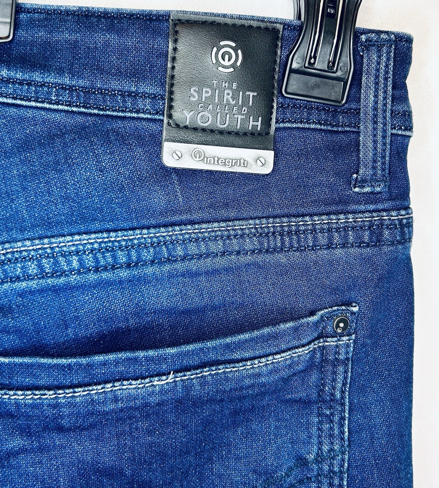 NWOT Integriti Jean Skinny Fit Men’s Size 36 Medium/Dark Wash