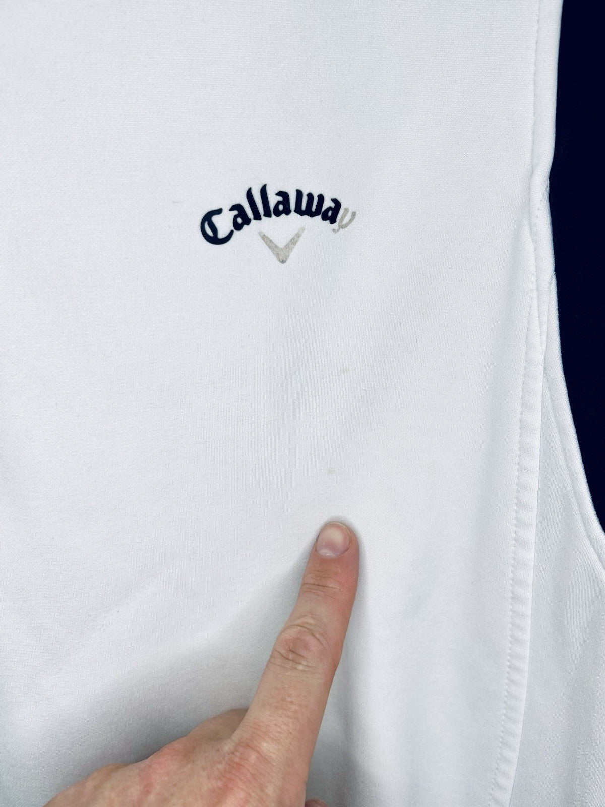 CALLAWAY Golf Opti Series Fleece 1/4 Zip Pullover Warm Jacket Sweater Men’s XL