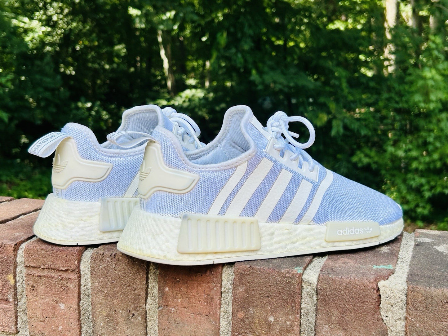 Size 8 - Adidas NMD_R1 Triple White | Replacement Insoles | No Box