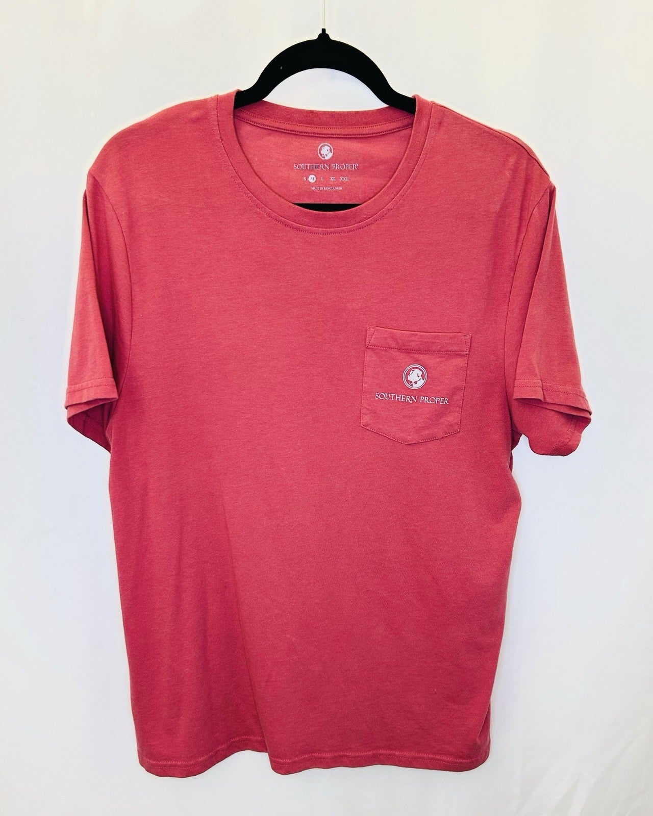 Southern Proper Game Day Short Sleeve T-shirt - Holly Berry - Men’s Medium