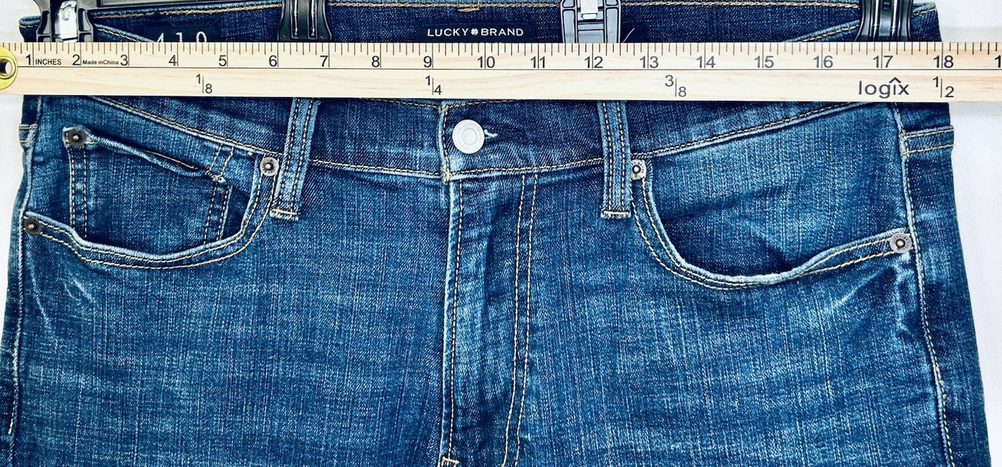 Lucky Brand 410 Athletic Slim - Men’s 32x32 - Medium/Dark Wash - Flawless!