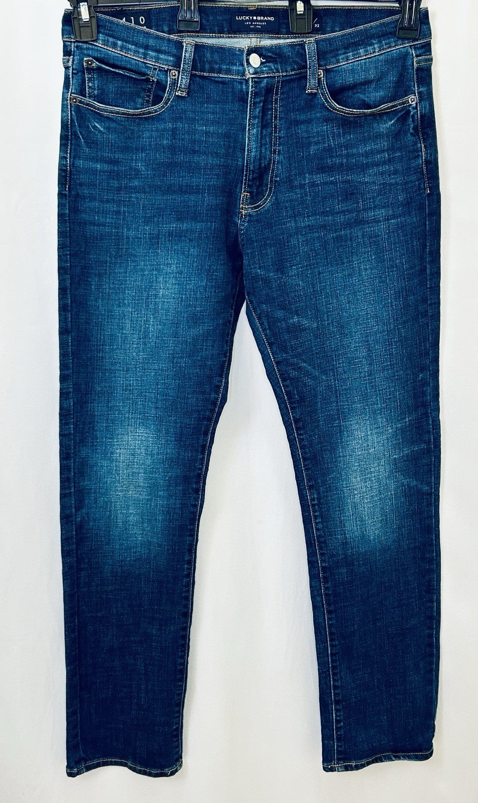 Lucky Brand 410 Athletic Slim - Men’s 32x32 - Medium/Dark Wash - Flawless!