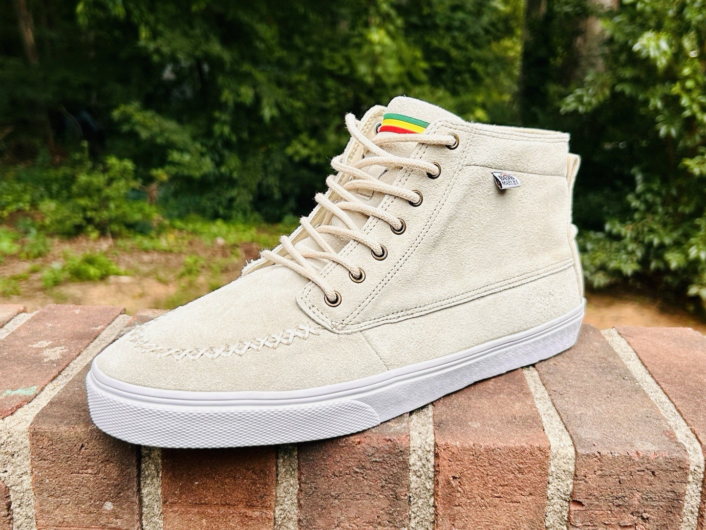 *NIB* RARE🔥 Bob Marley Legend Chukka Boots Moc Toe Tan Leather Sneakers Size 12