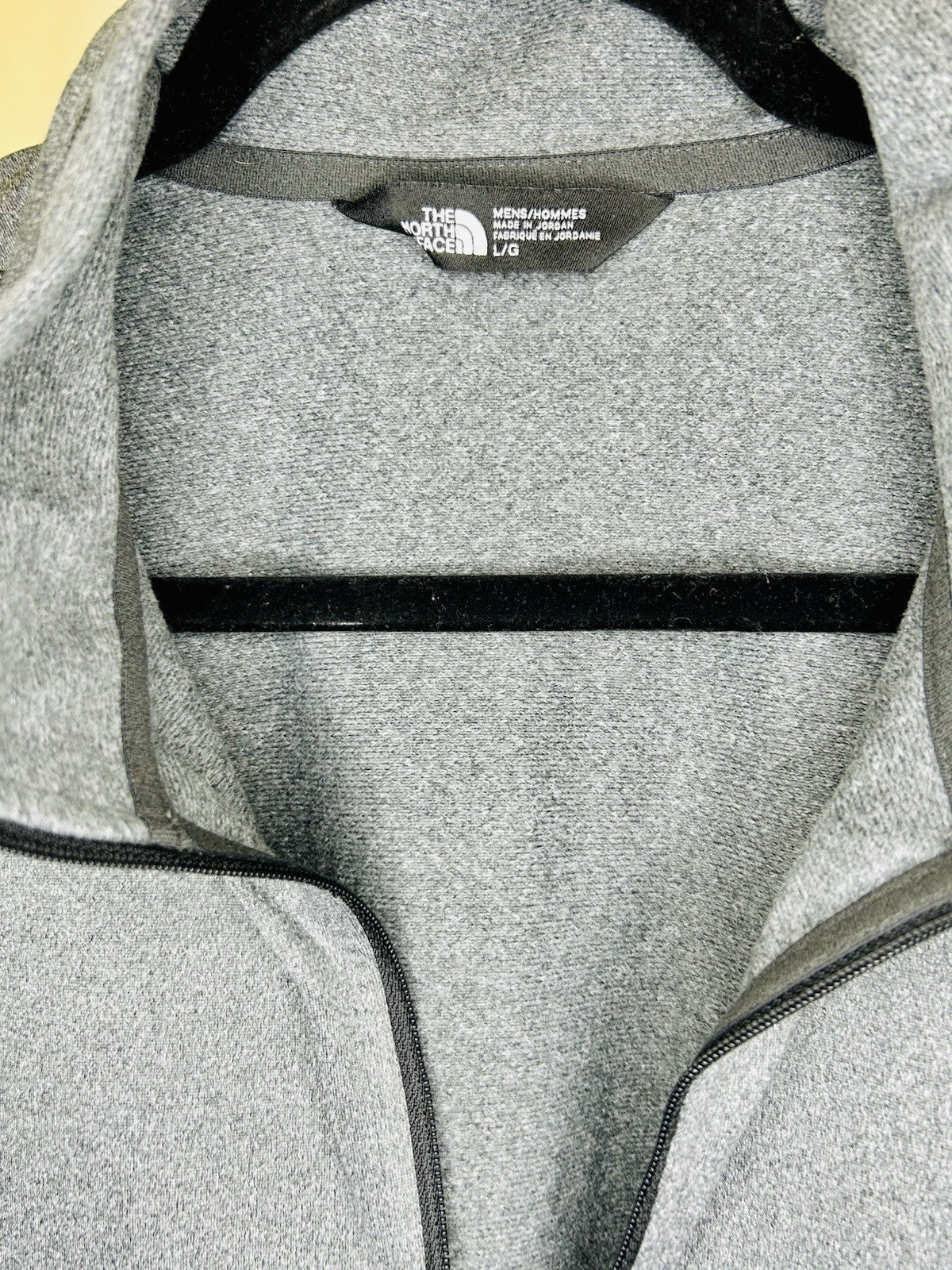 The North Face 1/4 Zip Pullover | Grey | Men’s Large | Polyester