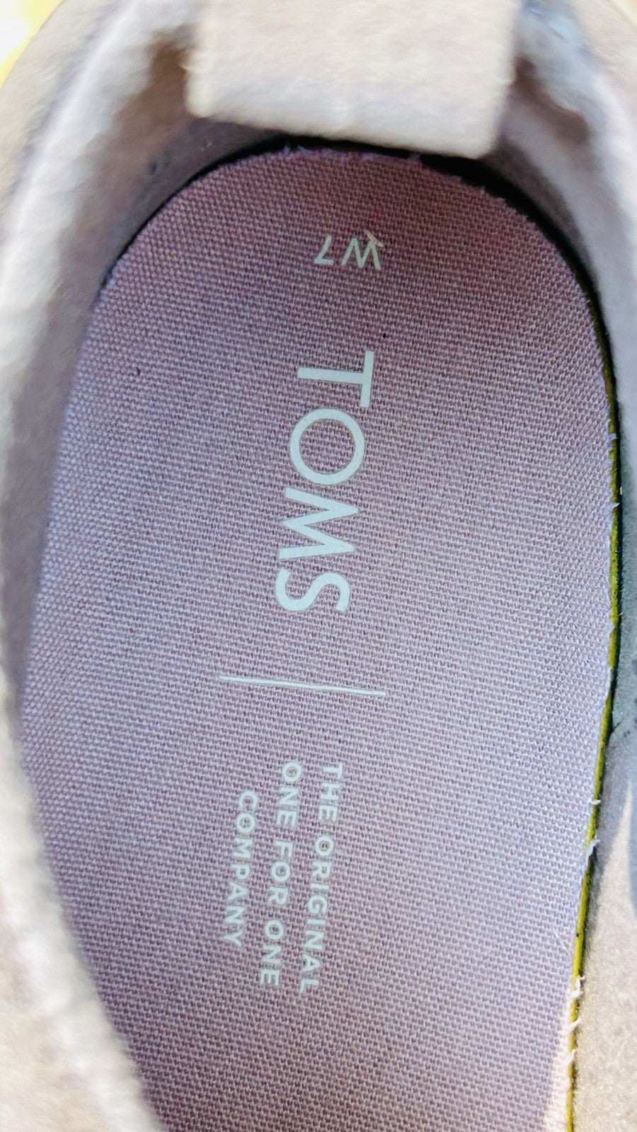 Toms Shoes Womens 7 Paxton Mid Cut Slip On Sneakers Brown Suede Back Zip Casual