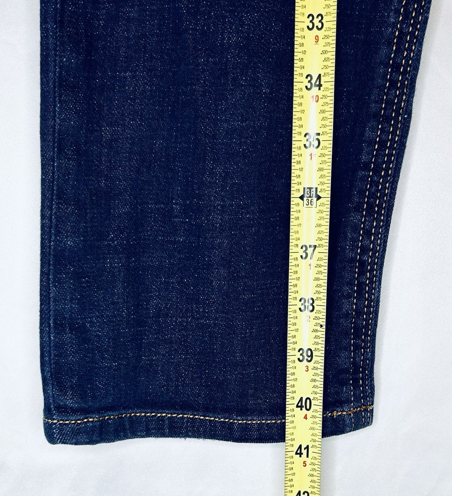 Diesel Jeans Thanaz Men’s 36x32 Slim Skinny Fit Dark Wash