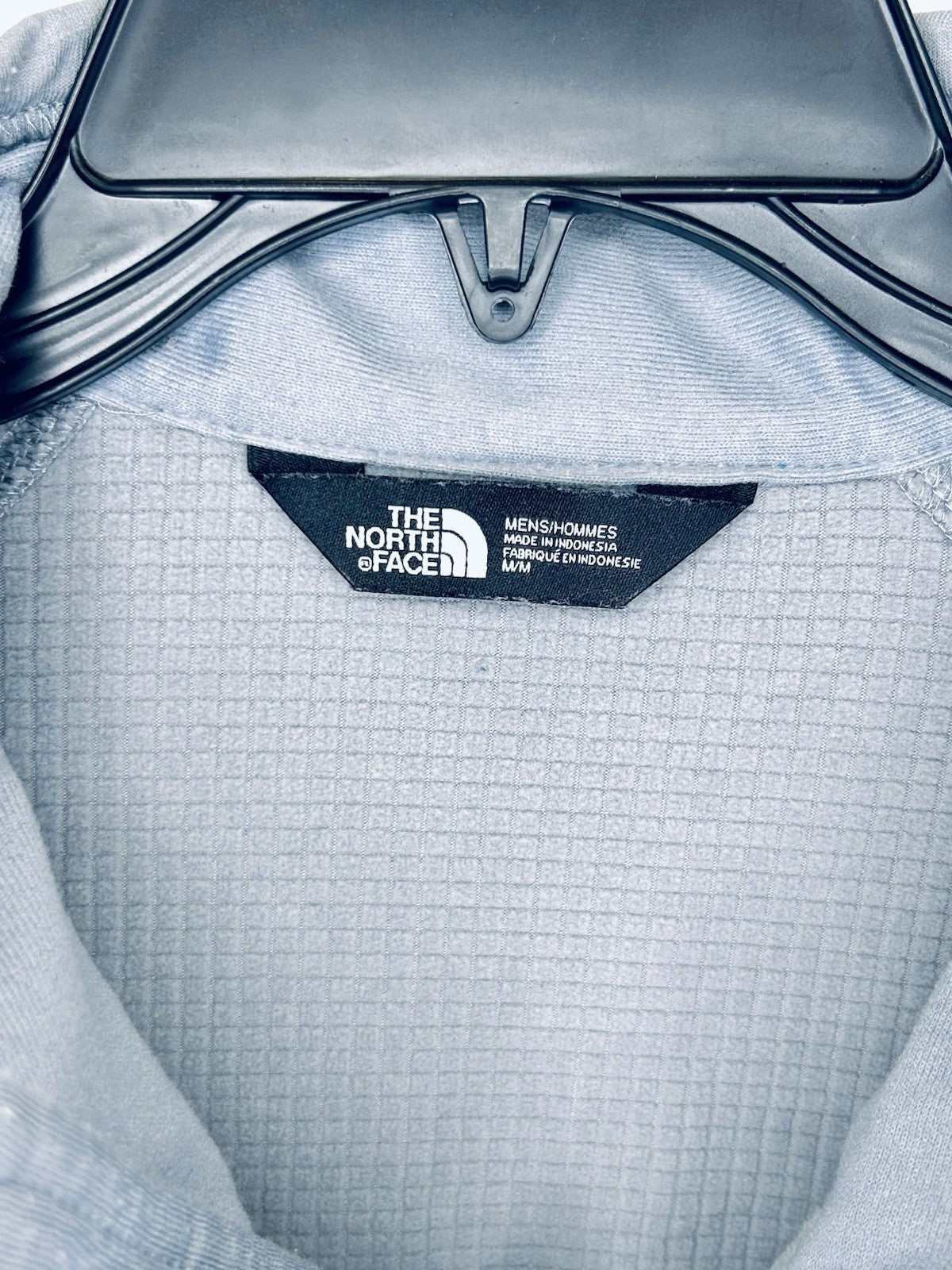 North Face Sweater Mens Medium Long Sleeve 1/4 Zip Pullover Gray