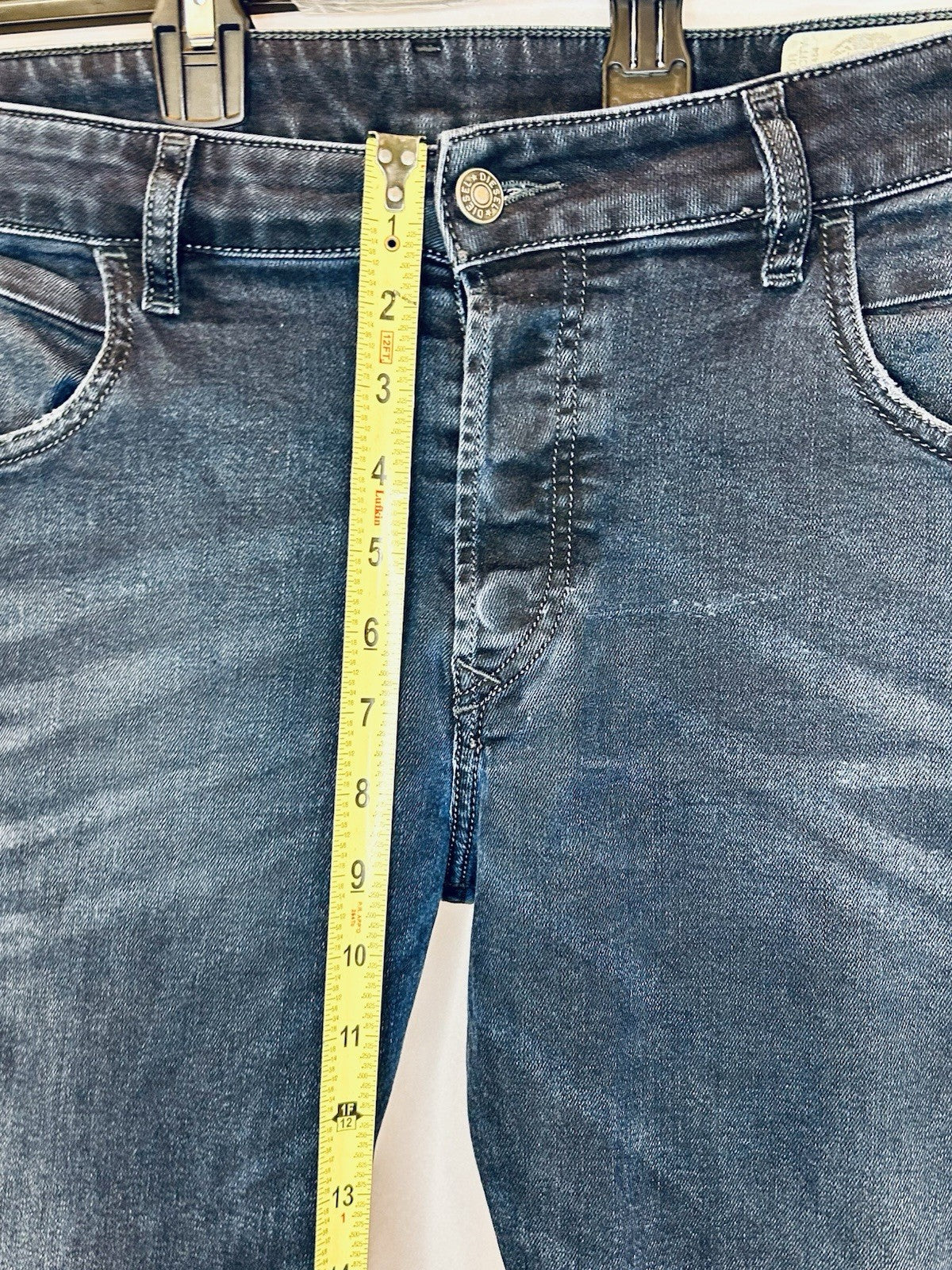 Diesel D-Bazer Tapered Leg Jeans Slim Fit Men’s Size 34x30 Dark Wash (Tag 34x32)